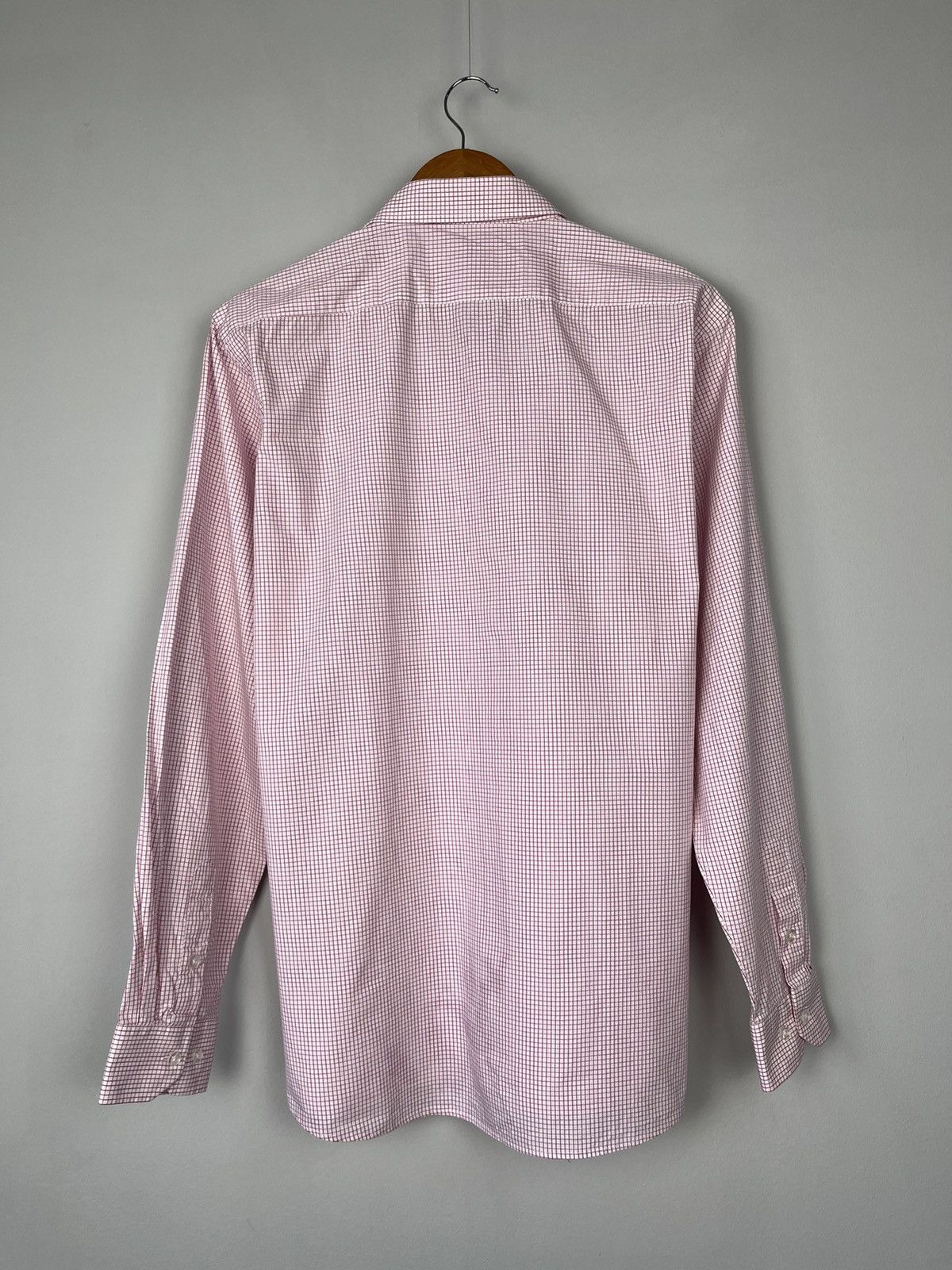 Moschino Moschino Luxury Cotton Plaid Long Sleeve Shirt Button Up Size US XL / EU 56 / 4 - 7 Thumbnail