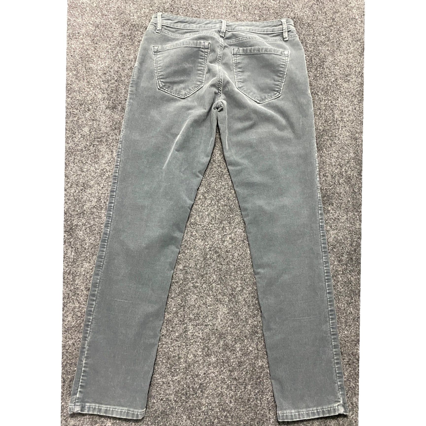 Ann Taylor Ann Taylor Loft Corduroy Pants Women's Regular Size 27 Grey Skinny Relaxed Workwear Casual Pants Size 27" / US 4 / IT 40 - 2 Thumbnail