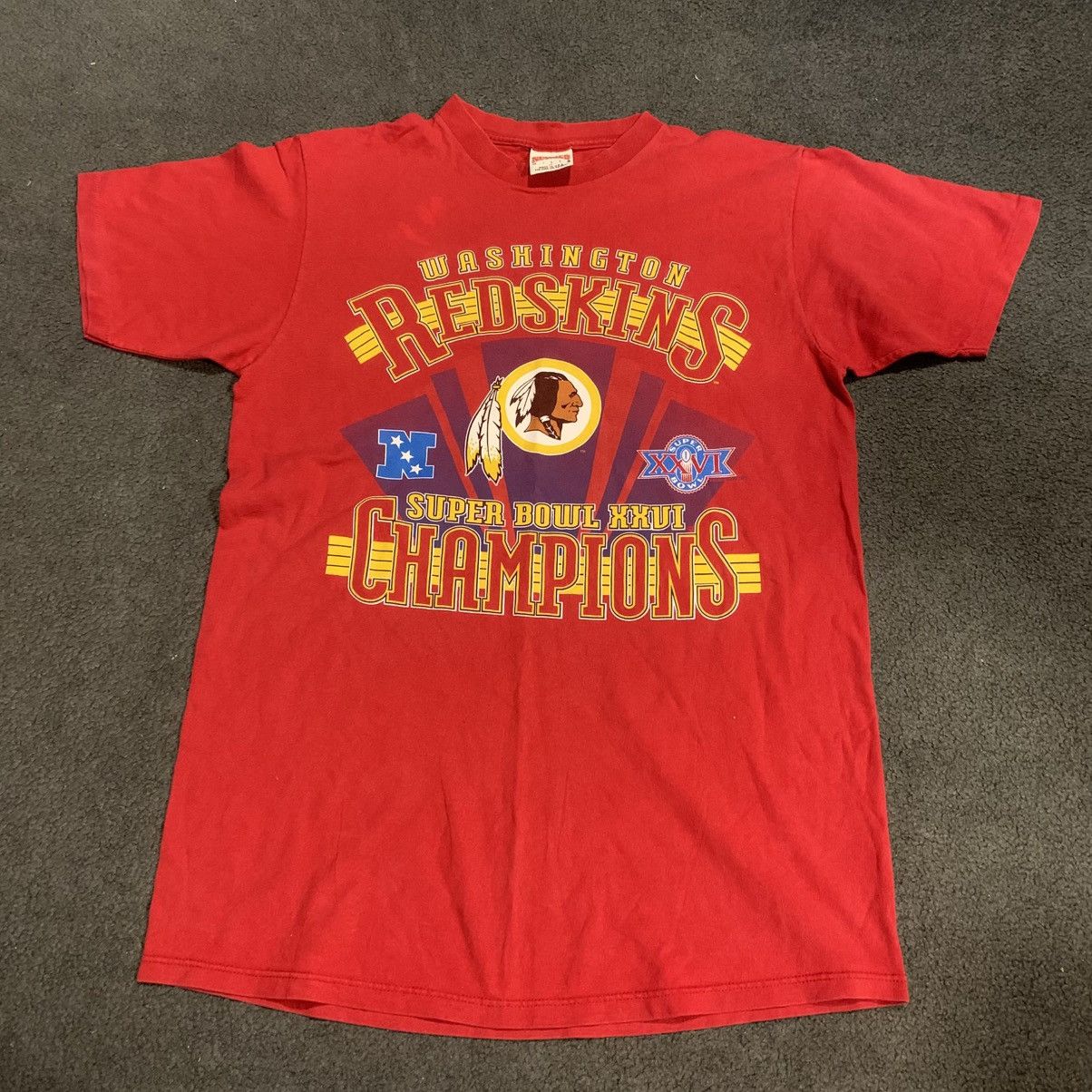 NFL VINTAGE 1991/1992 NFL WASHINGTON REDSKINS CHAMPIONS TEE Size US XL / EU 56 / 4 - 1 Thumbnail