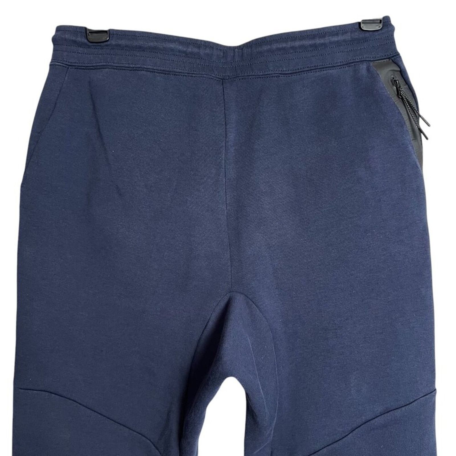 Nike Nike Tech Fleece Jogger Navy Short Cargo Zip Pocket Size L Size US 31 - 11 Thumbnail