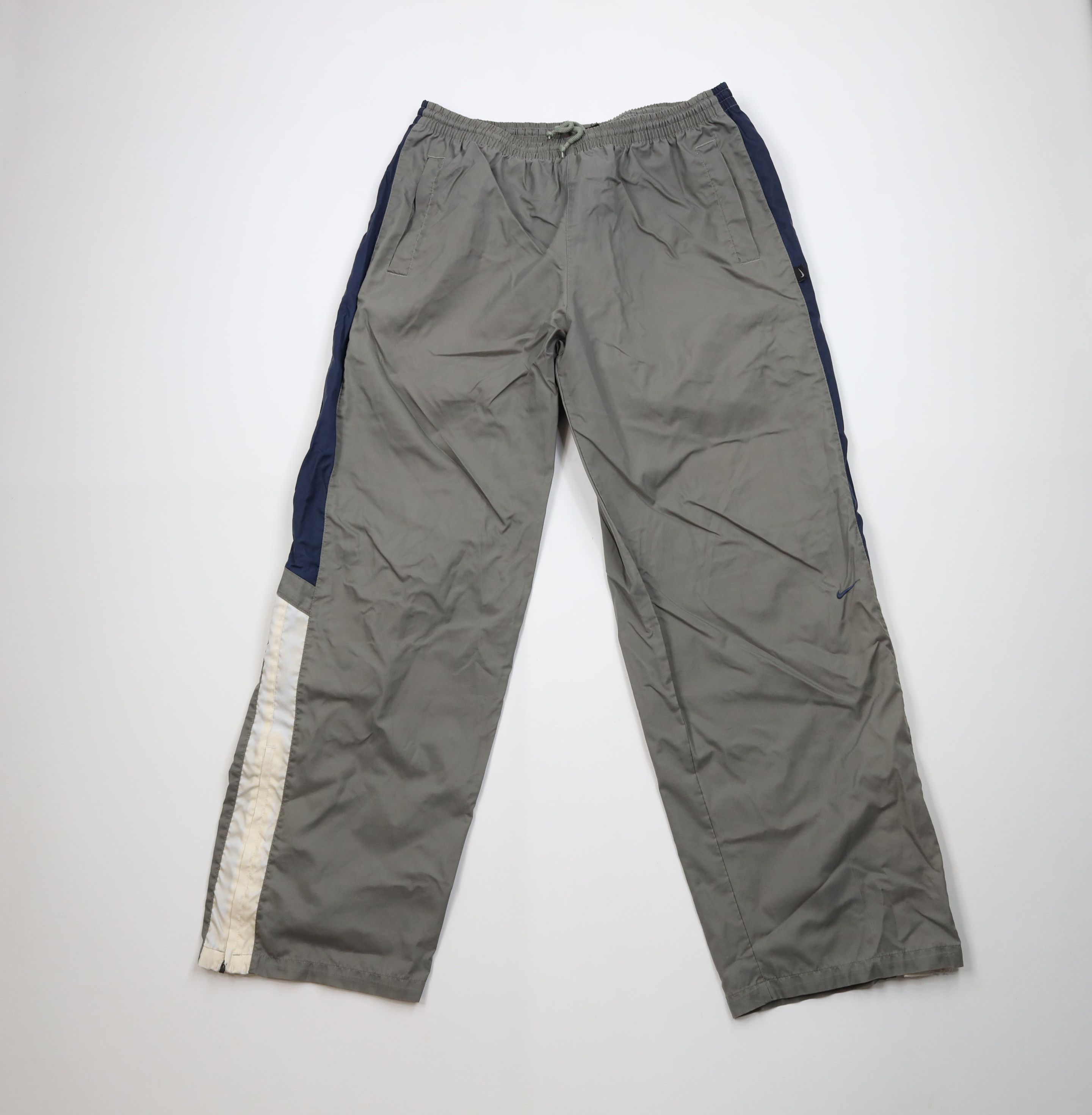 Nike Vintage Y2K Nike Mini Swoosh Wide Leg Windbreaker Pants Size US 38 / EU 54 - 1 Thumbnail