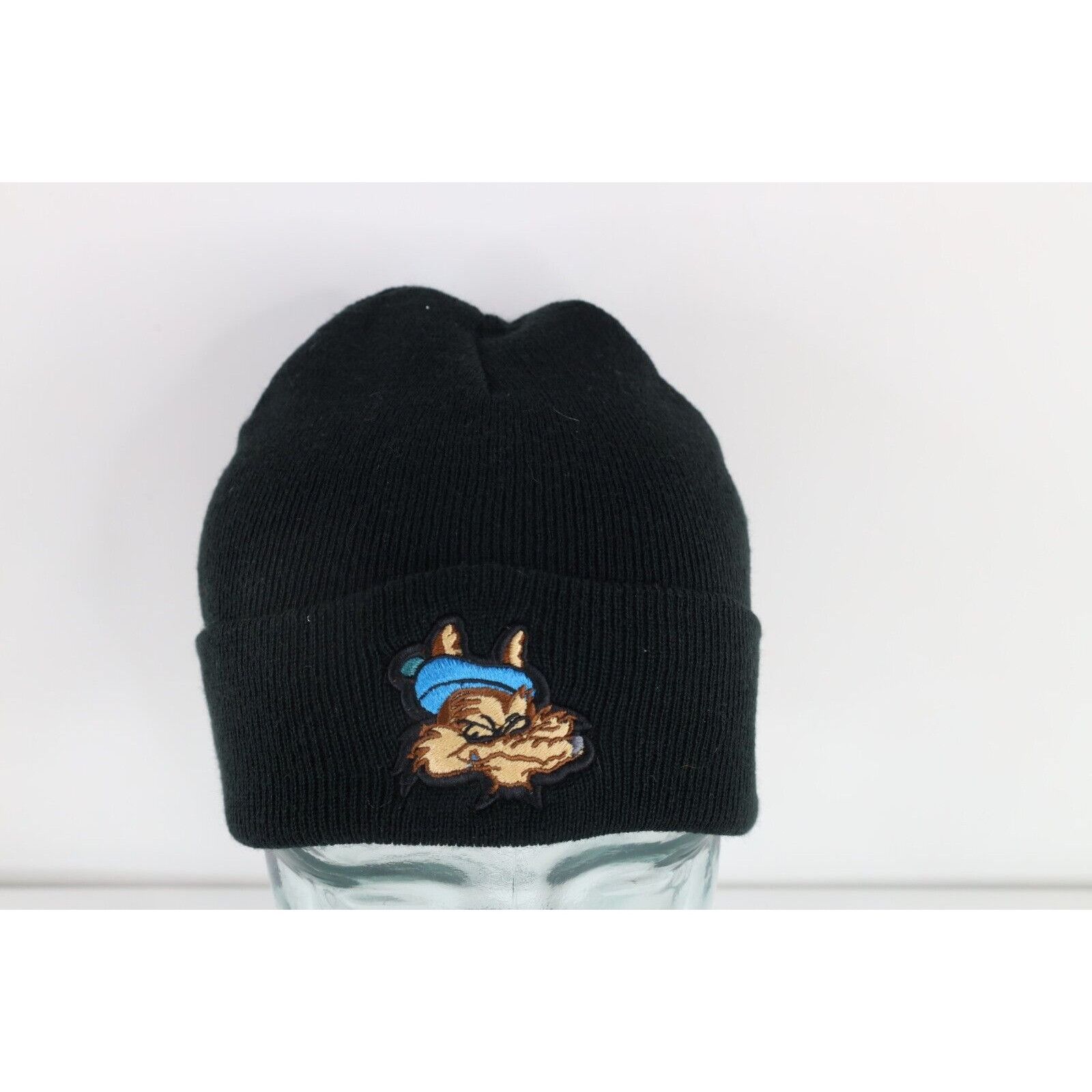 Vintage Vintage 90s Looney Tunes Wile E Coyote Winter Beanie Size ONE SIZE - 1 Thumbnail