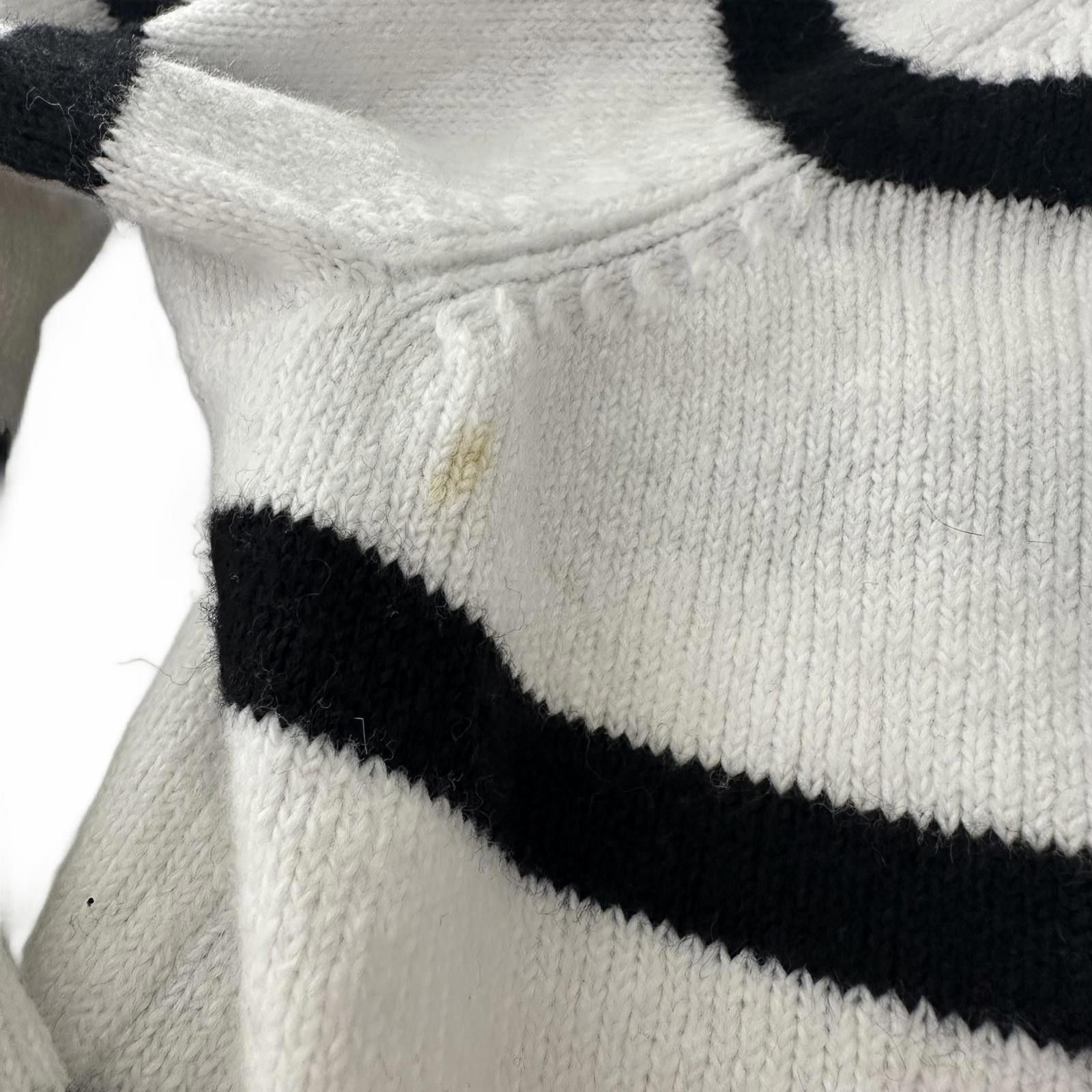 Old Navy Old Navy Striped Cardigan - XL - Black and White Size ONE SIZE - 2 Thumbnail