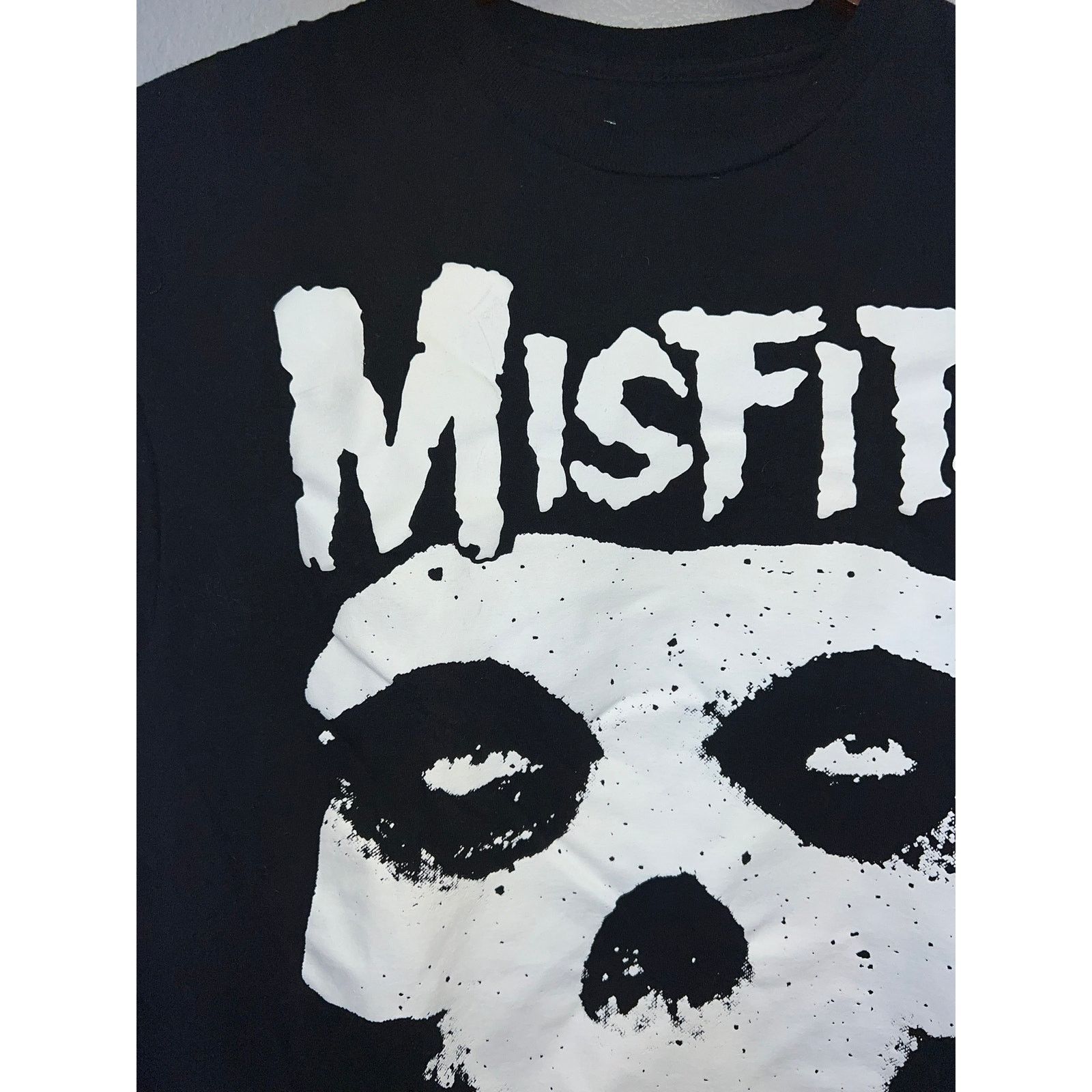 Misfits Misfits Skull Shirt Fiend Black White Skeleton Band Tour Tee Size US M / EU 48-50 / 2 - 3 Thumbnail