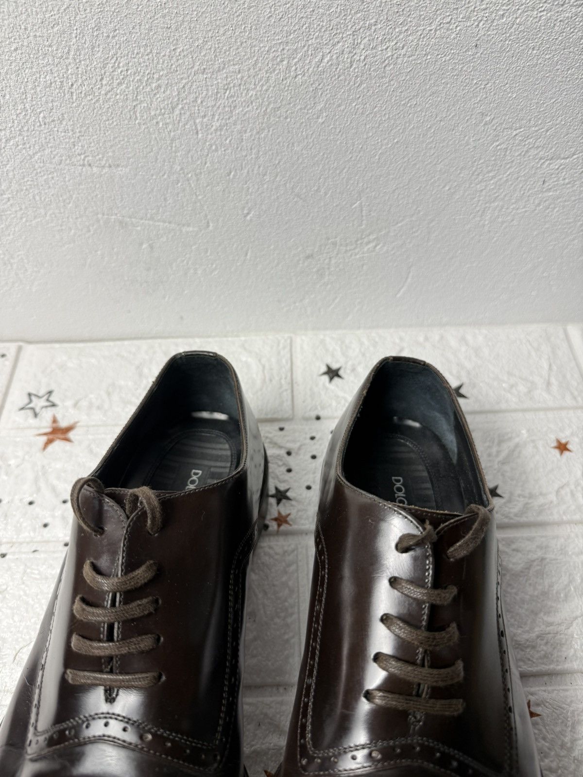 Dolce & Gabbana DOLCE & GABBANA oxford US7.5 UK6.5 EUR41 Leather Brown Size US 7.5 / EU 40-41 - 18 Thumbnail