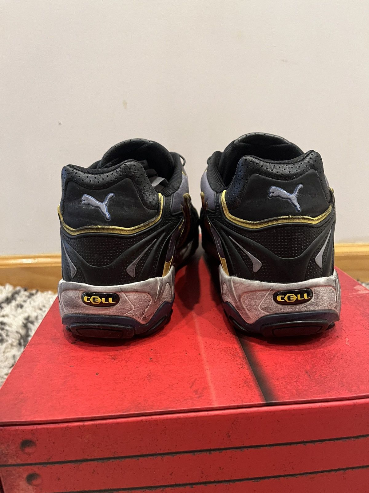 A$AP Rocky × Puma Puma x A$AP ROCKY Inhale DSTRD NPNE warm white/grey/black Size US 10 / EU 43 - 3 Thumbnail