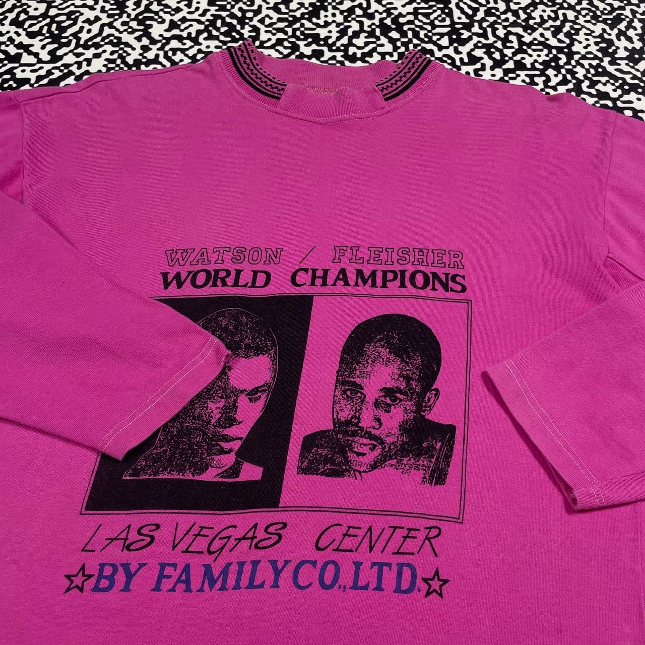 Vintage Vintage 90s Boxing World Champions Las Vegas Boxy Sweatshirt Size US S / EU 44-46 / 1 - 7 Thumbnail