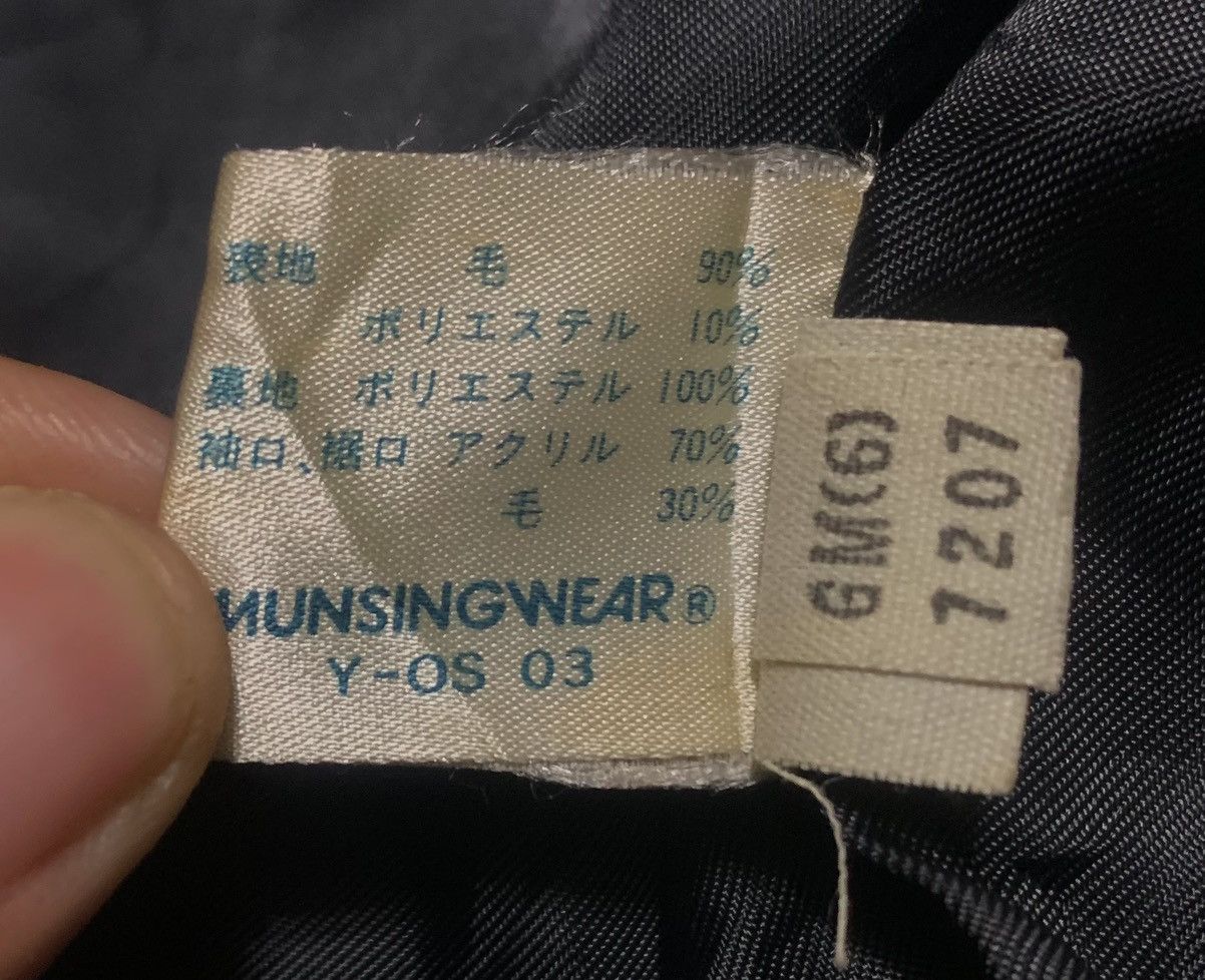 Japanese Brand Vintage Grand Slam Munsing Wear Wool Casual Jacket Zipper Size US L / EU 52-54 / 3 - 9 Thumbnail