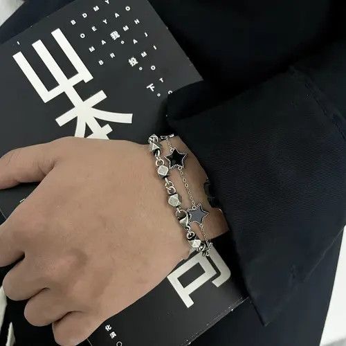 Jewelry Star Vibe Bracelet Y2K Punk Chain Gotch Bracelets Chains Size ONE SIZE - 2 Thumbnail