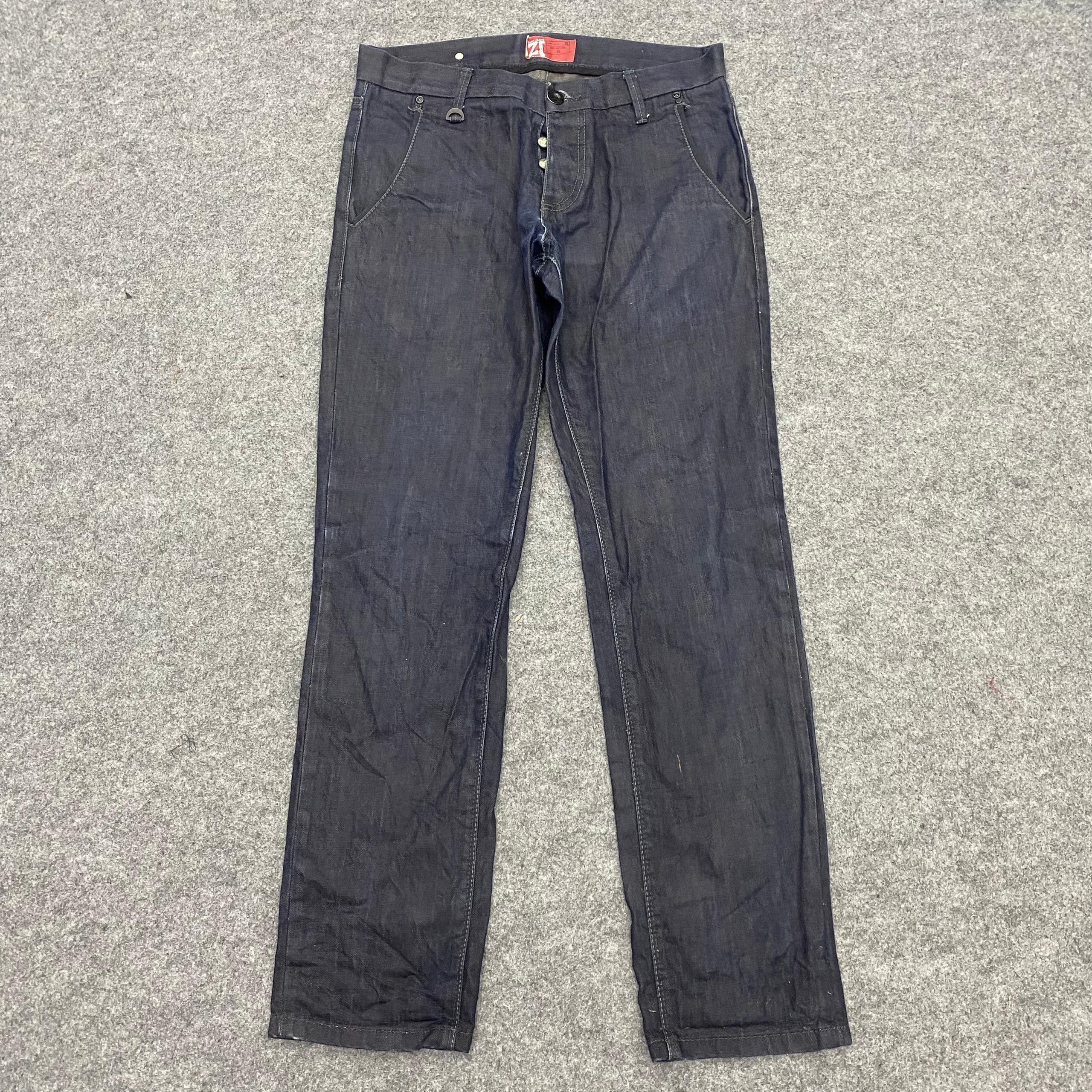 Zara 💥Best Offer💥Vintage Zara Distressed Denim Size US 31 - 1 Thumbnail