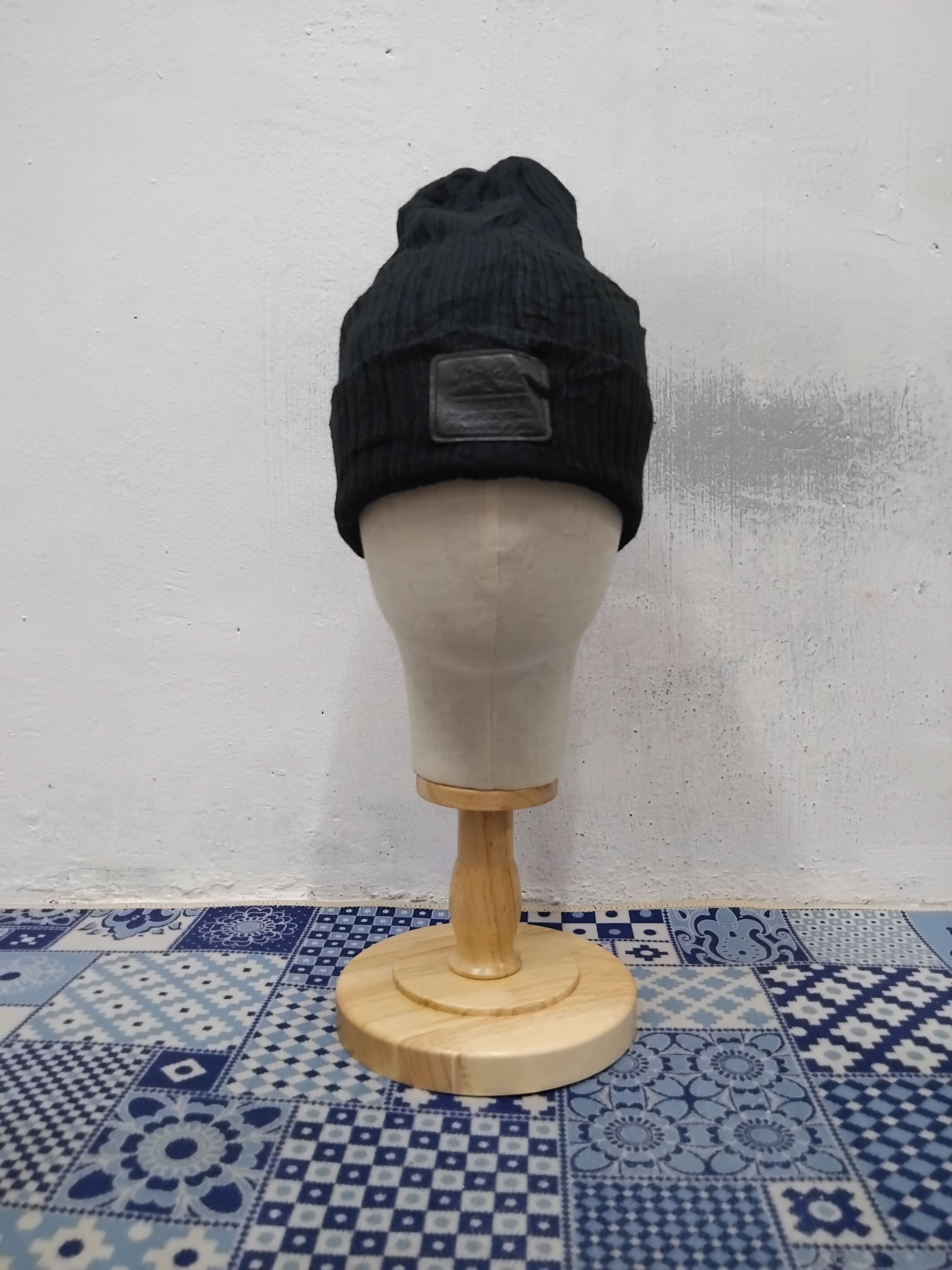 Japanese Brand 💥OZOC Japanese brand black colour beanie Size ONE SIZE - 1 Thumbnail