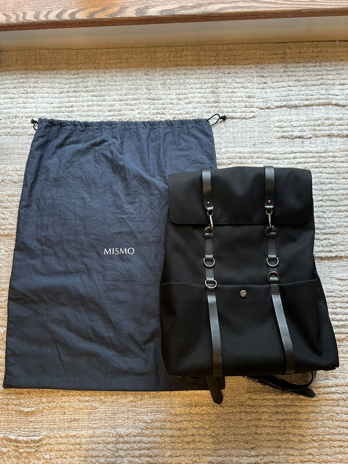 Mismo Mismo M/S Backpack Black Denmark Size ONE SIZE - 8 Thumbnail