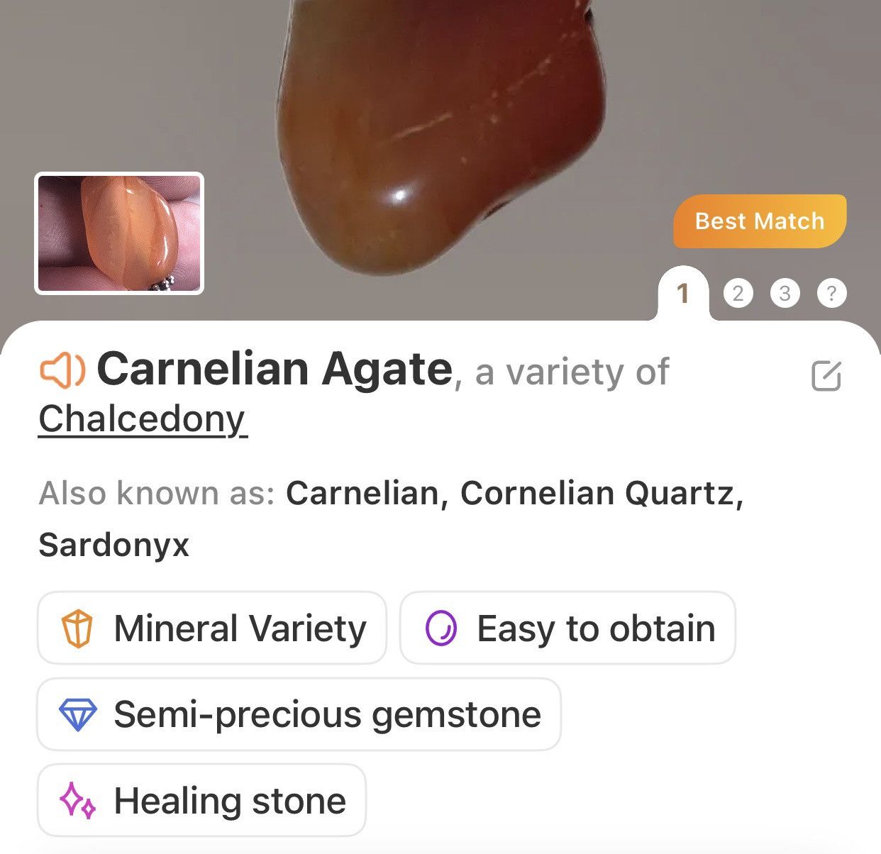 Handmade Handcrafted vintage carnelian agate beaded pendant necklace Size ONE SIZE - 7 Thumbnail