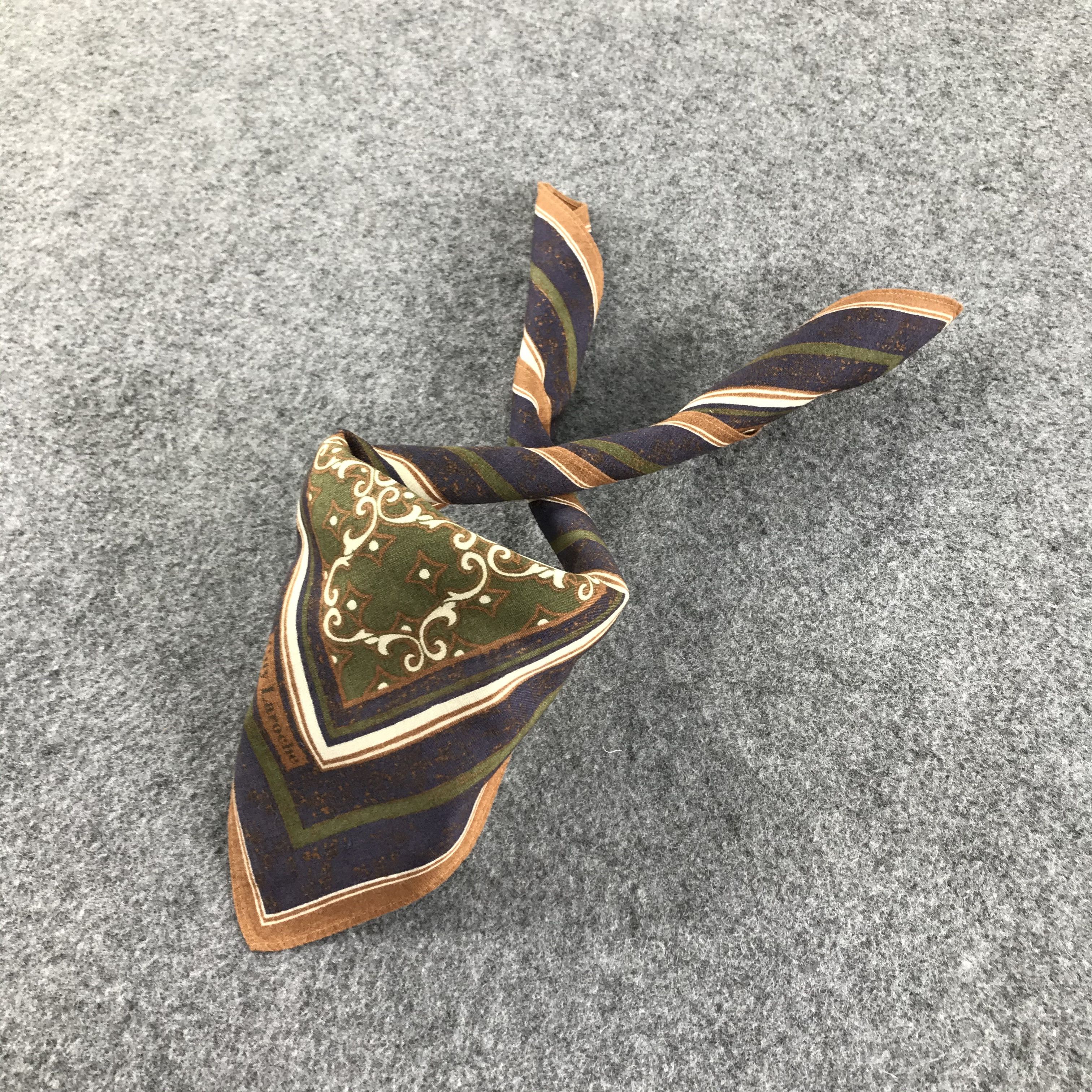 Guy Laroche Guy Laroche Handkerchief Neckerchief Bandana H487 Size ONE SIZE - 2 Thumbnail