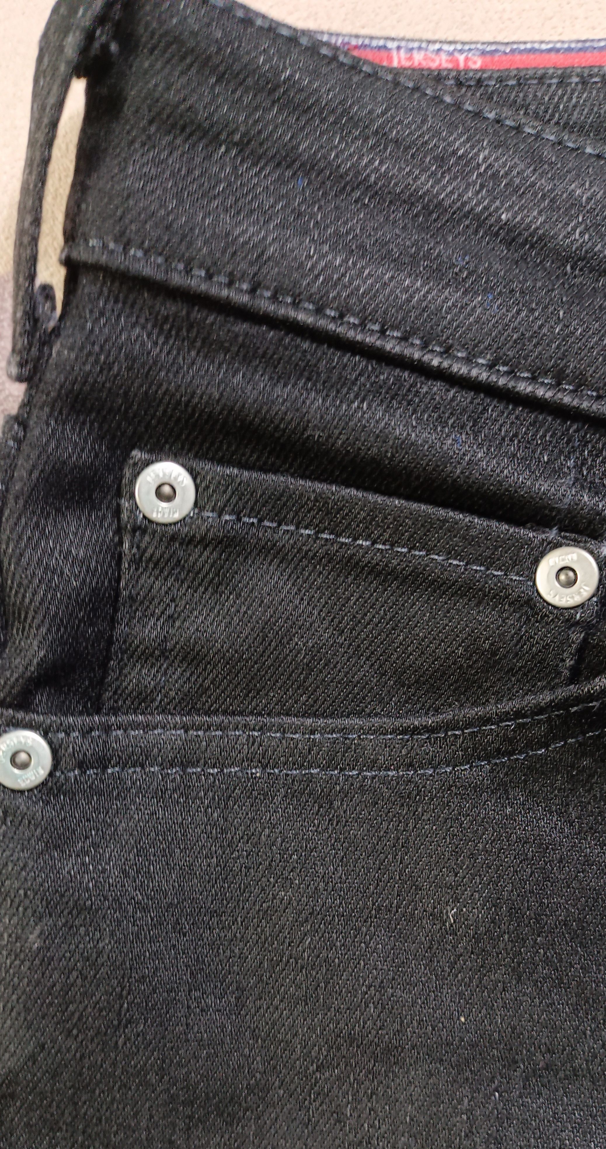 Edwin × If Six Was Nine × Japanese Brand Edwin Jersey Super Black Cutting Slim Fit Size US 29 - 7 Thumbnail
