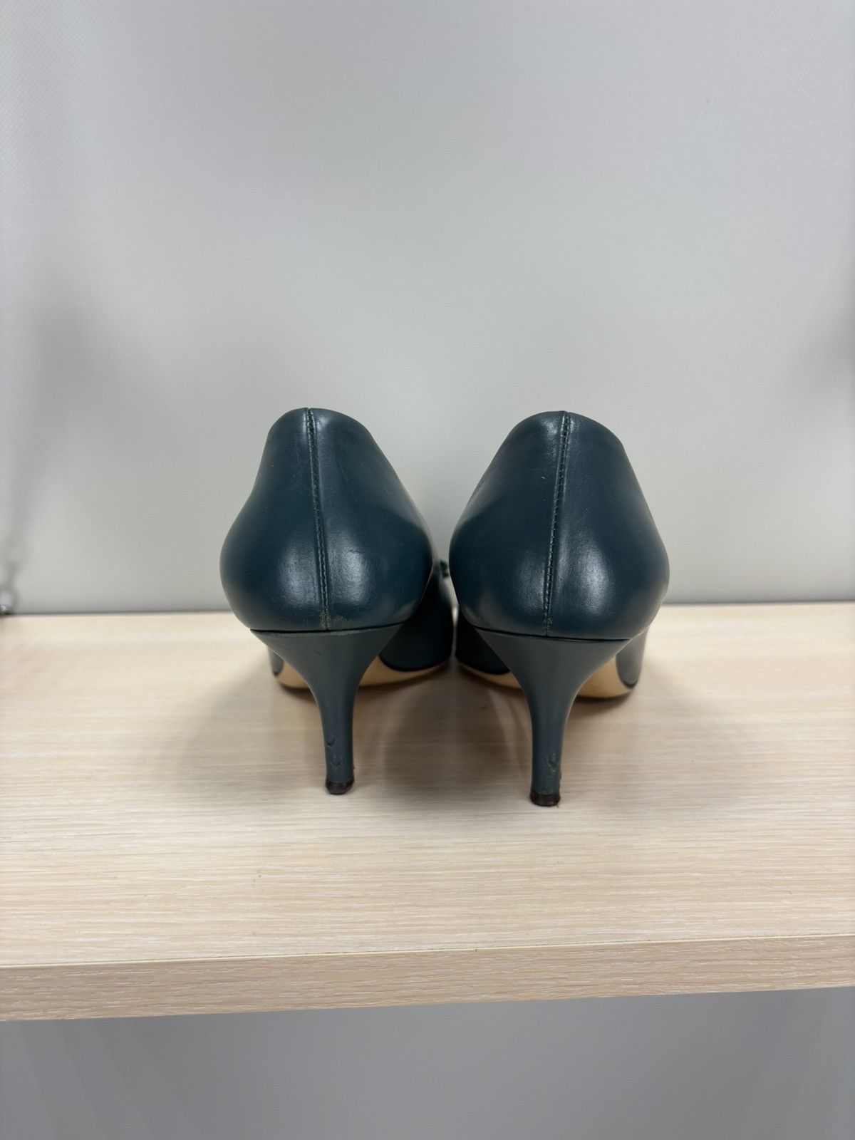 Salvatore Ferragamo Womens heels Salvatore Ferragamo Size 6 1/2 Color Blue Size US 6.5 / IT 36.5 - 6 Thumbnail
