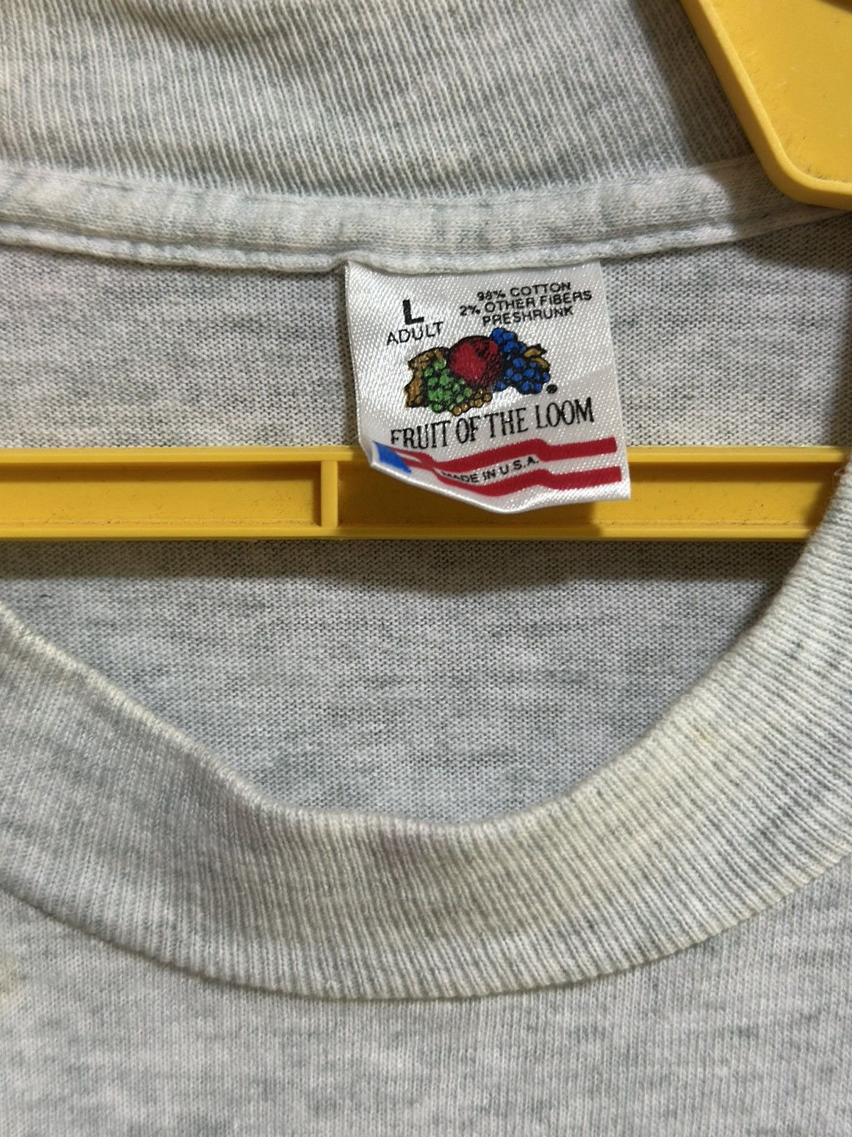 Fruit Of The Loom × Vintage Vintage Prescription For Delight Faded Tee Size US L / EU 52-54 / 3 - 3 Thumbnail