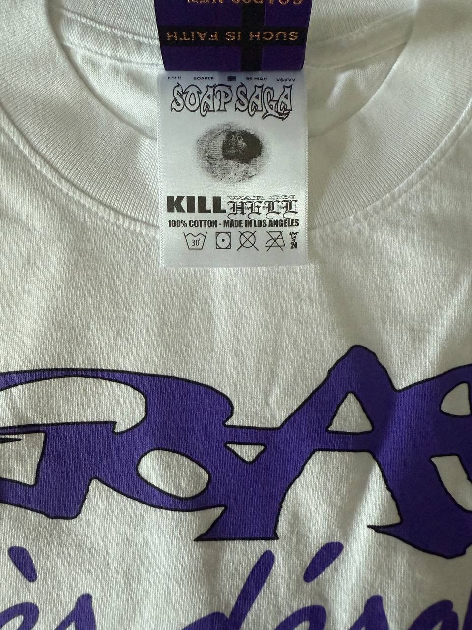 Drain Gang SOAP08 Gun t-shirt by Drain Gang Size US L / EU 52-54 / 3 - 5 Thumbnail