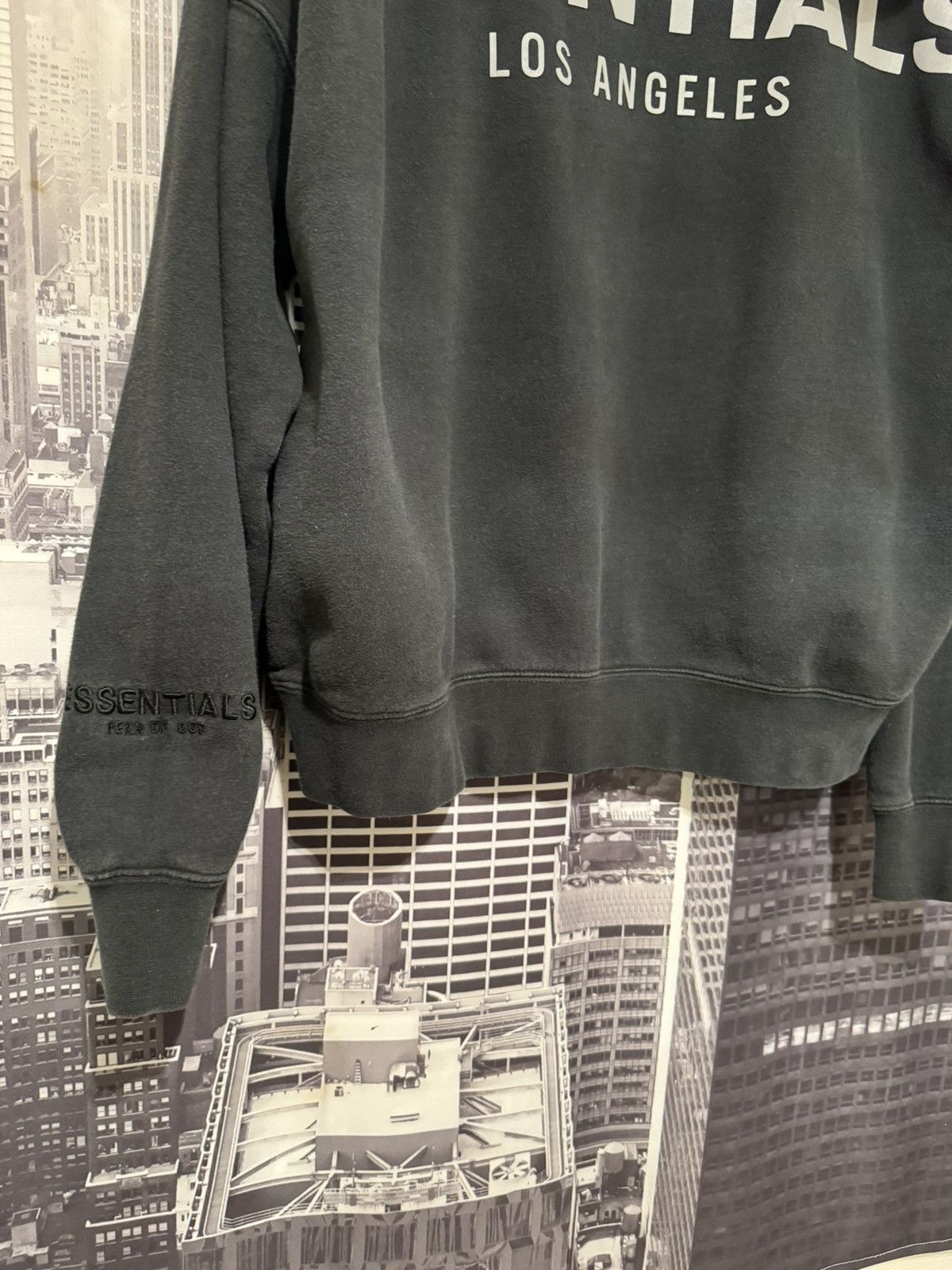 Fear of God 🔥Fear of God Essentials LOS ANGELES 3M Boxy Hoodie SZ Small Size US S / EU 44-46 / 1 - 5 Thumbnail