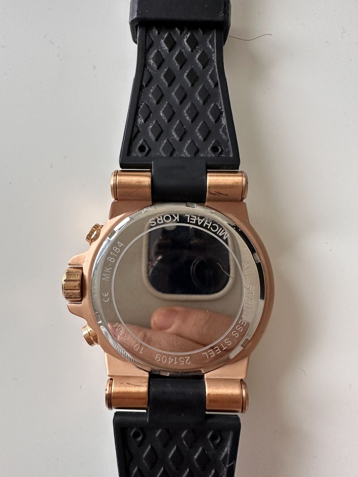 Michael Kors Michael Kors Rose Gold Watch Size ONE SIZE - 5 Thumbnail