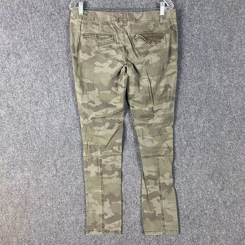 Mossimo Mossimo Camouflage Pants Women's Size 11 Slim Skinny Cotton Size 32" / US 10 / IT 46 - 6 Thumbnail