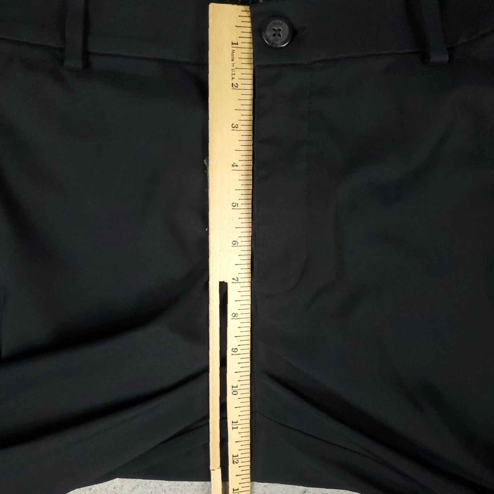 Nike Nike Pants Mens 36x30 Black Dri Fit Golf Flat Front Chino Trousers Size US 36 / EU 52 - 4 Thumbnail