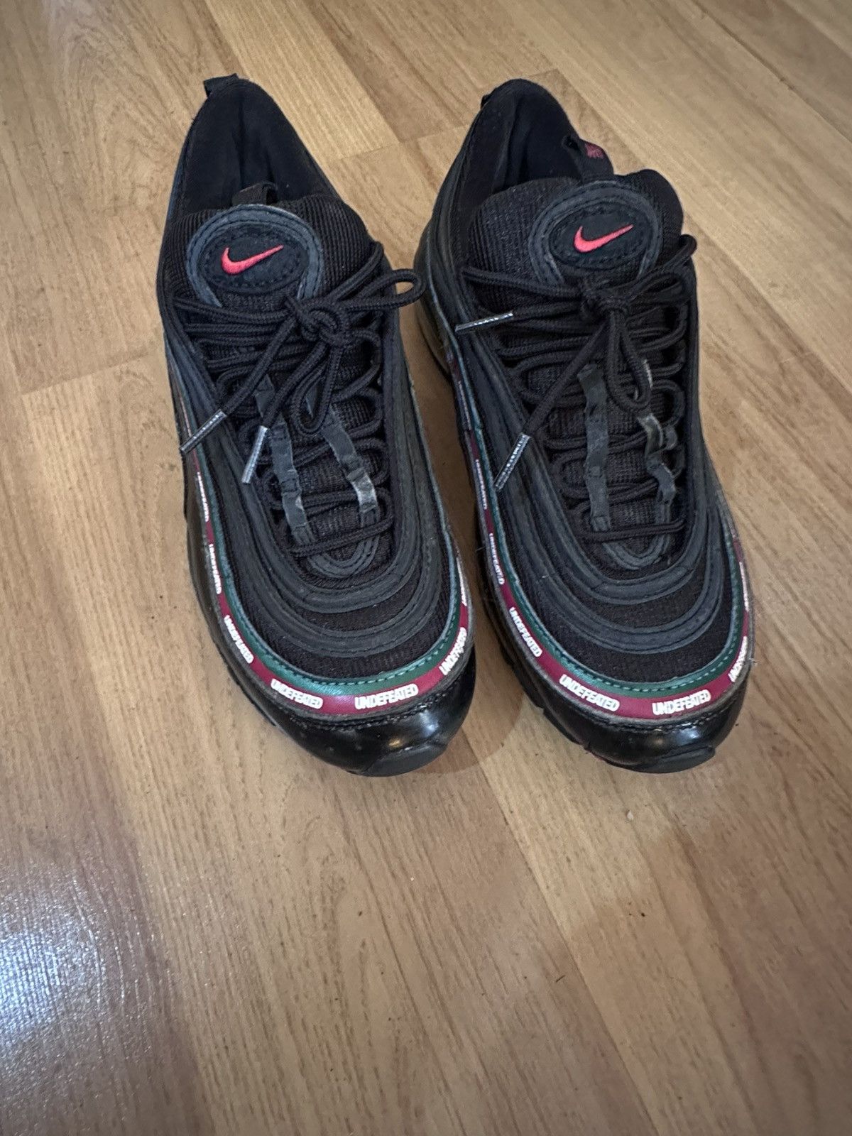 Nike × Undefeated Nike Air Max 97 x Undefeated OG Black Red Green Size US 9 / EU 42 - 10 Thumbnail