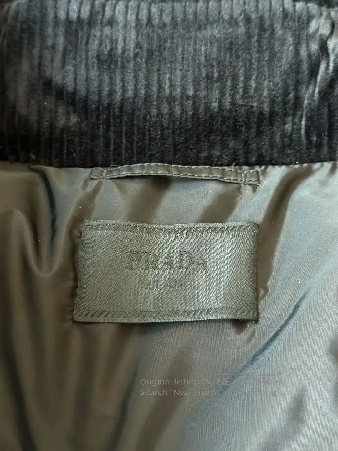 Prada Prada Corduroy Down Vest. Size US XL / EU 56 / 4 - 3 Thumbnail