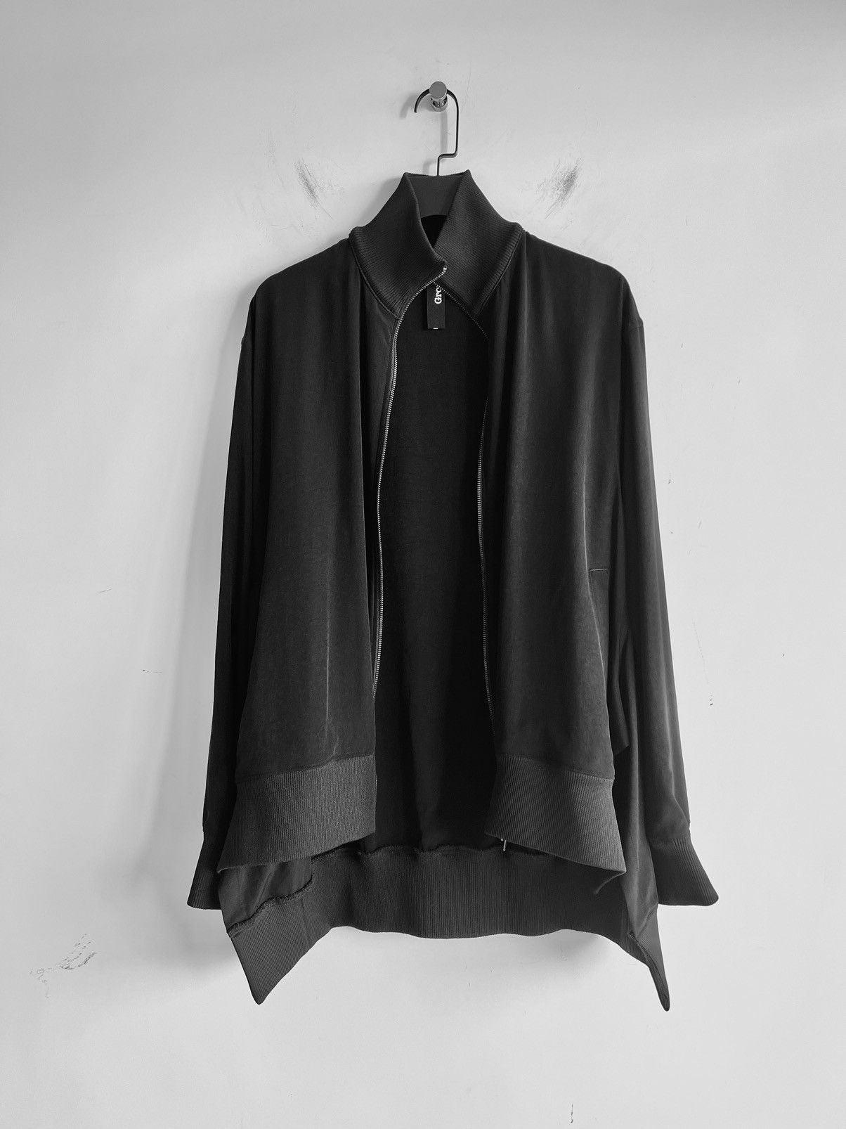 Ground Y × Yohji Yamamoto Yohji Yamamoto Ground Y - CURVED HEMLINE TRACKSUIT JACKET Size US L / EU 52-54 / 3 - 14 Thumbnail