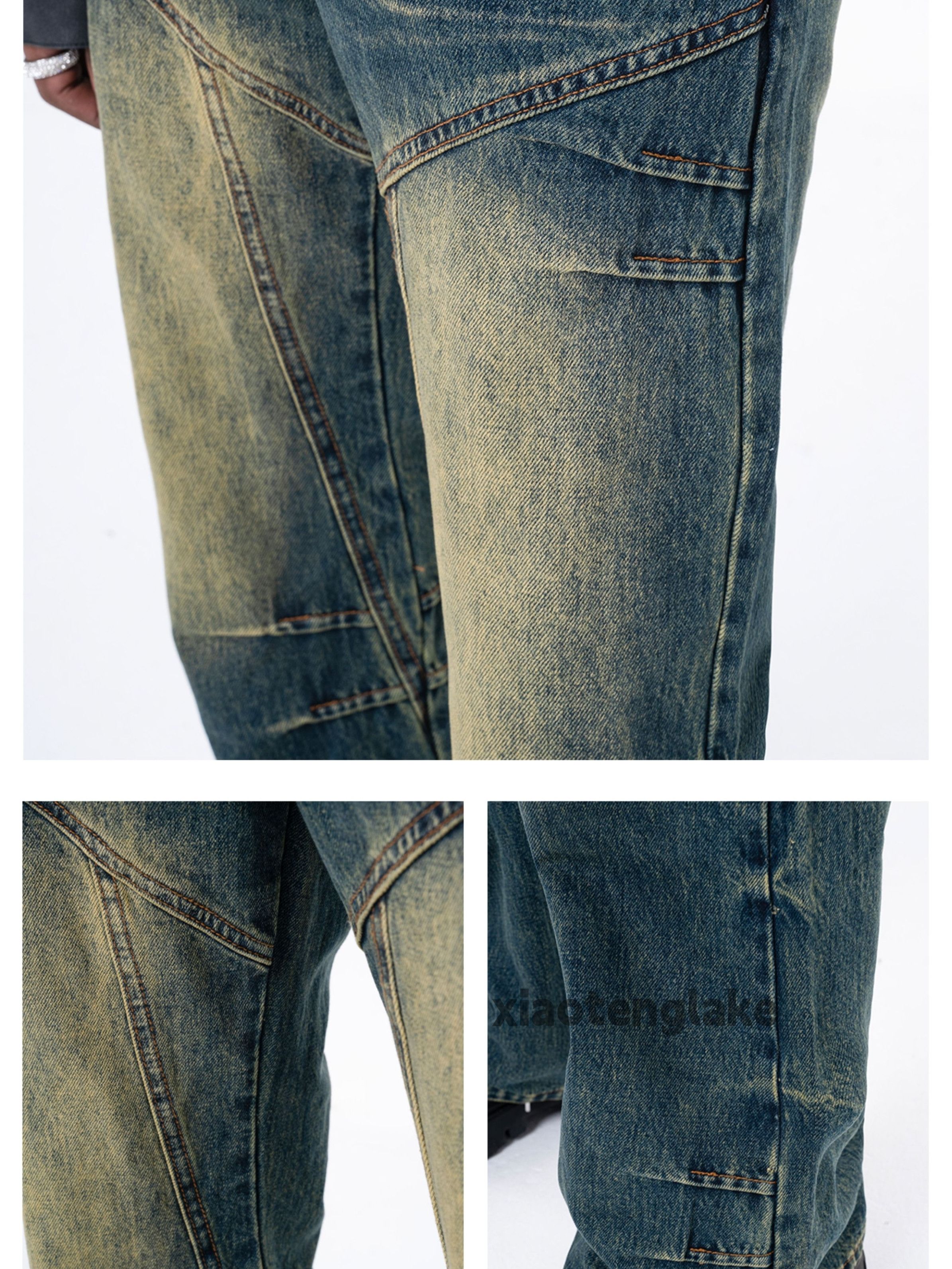 Jean × Vintage washed faded cleanfit yuppie bootcut grunge jeans Size US 32 / EU 48 - 3 Thumbnail