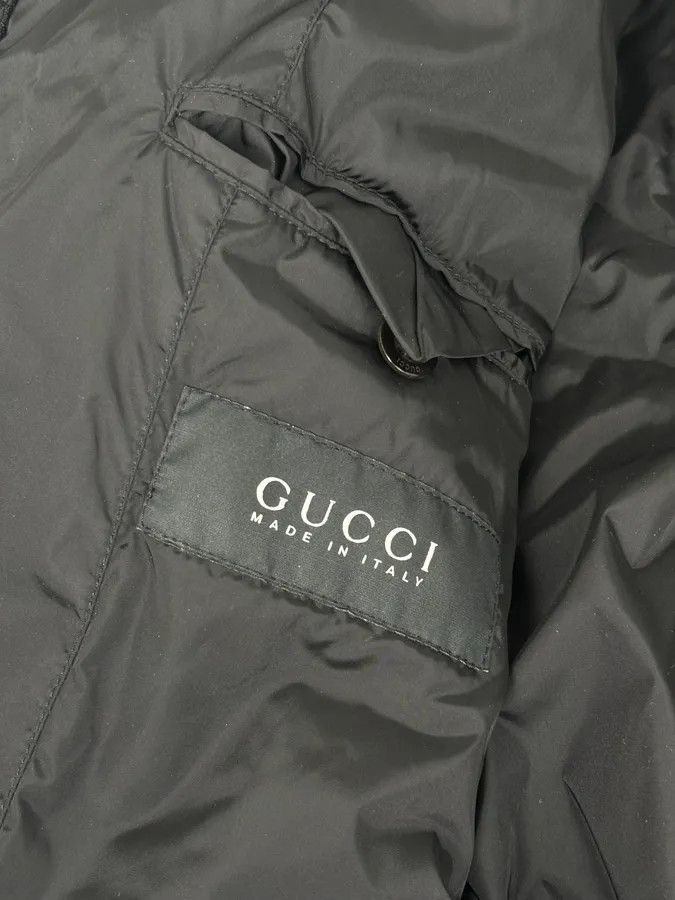 Gucci AW2008 Gucci Black Nylon Bomber Jacket Size US L / EU 52-54 / 3 - 9 Thumbnail
