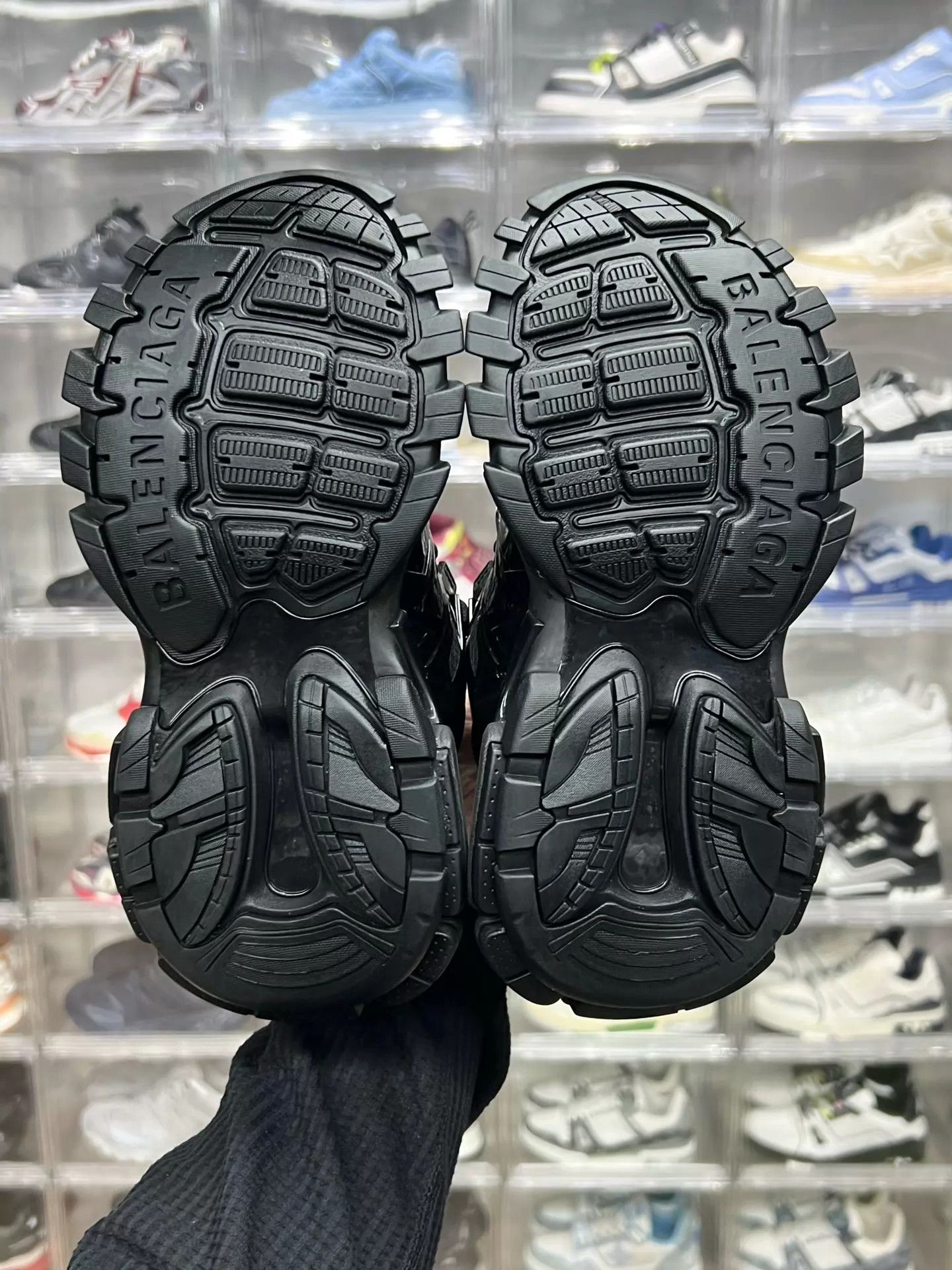 Balenciaga Balenciaga Track Black Patent Leather Wmns 35 Worn 1x Mint Size US 4.5 / IT 34.5 - 8 Thumbnail