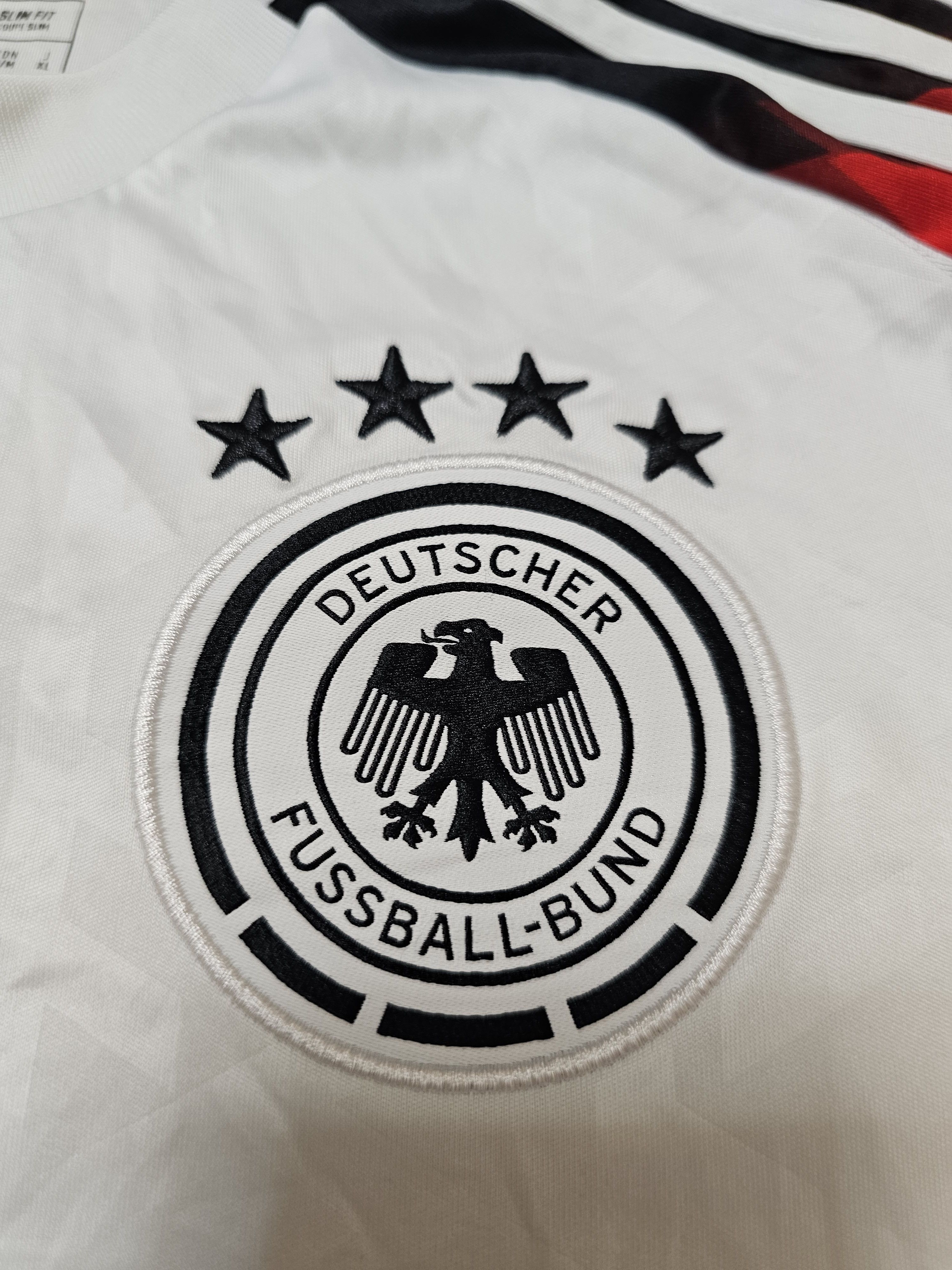 Adidas GERMANY 2024 HOME EURO MUSIALA FOOTBALL SHIRT SOCCER JERSEY Size US M / EU 48-50 / 2 - 4 Thumbnail