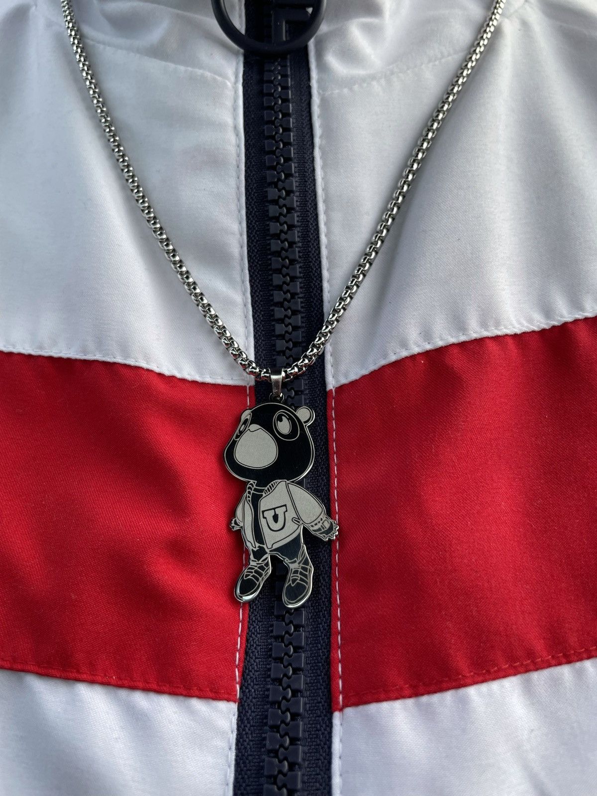 Jewelry × Vintage Kanye West College Dropout Graduation Bear Pendant Necklace Size ONE SIZE - 2 Thumbnail