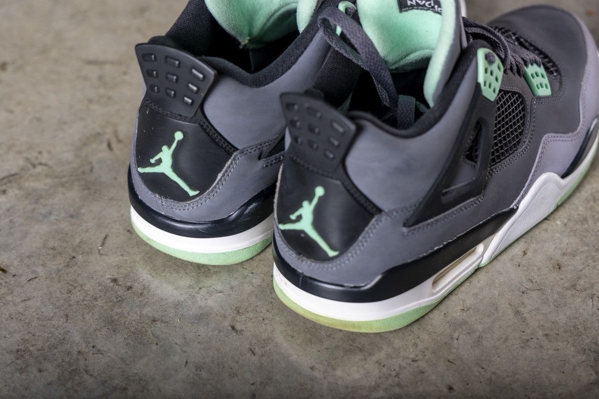 Jordan Brand Jordan 4 “Green Glow” Size US 10.5 / IT 40.5 - 4 Thumbnail