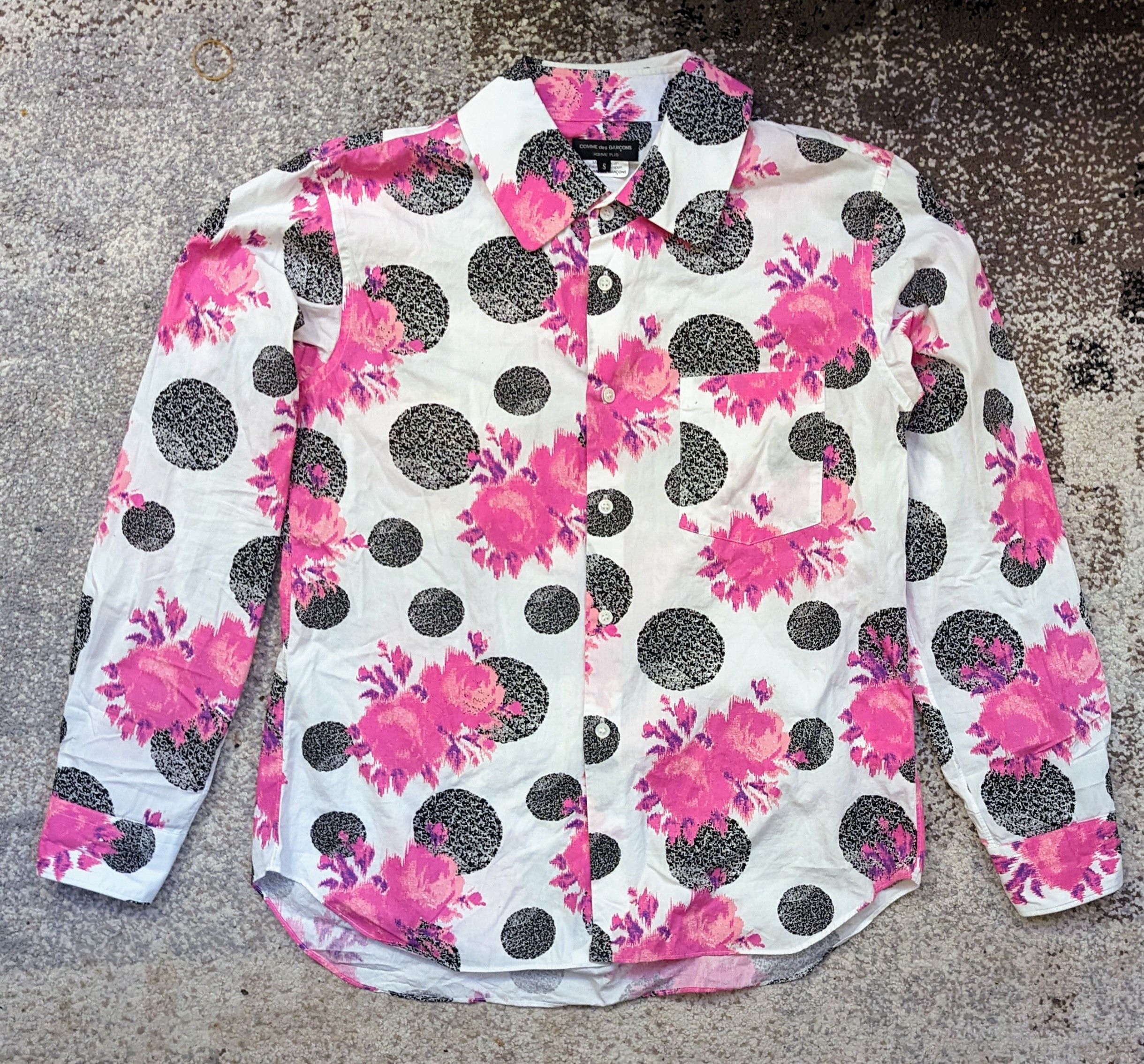 Comme des Garcons Homme Plus CdG Homme Plus AW12 Printed Shirt Size US S / EU 44-46 / 1 - 1 Thumbnail