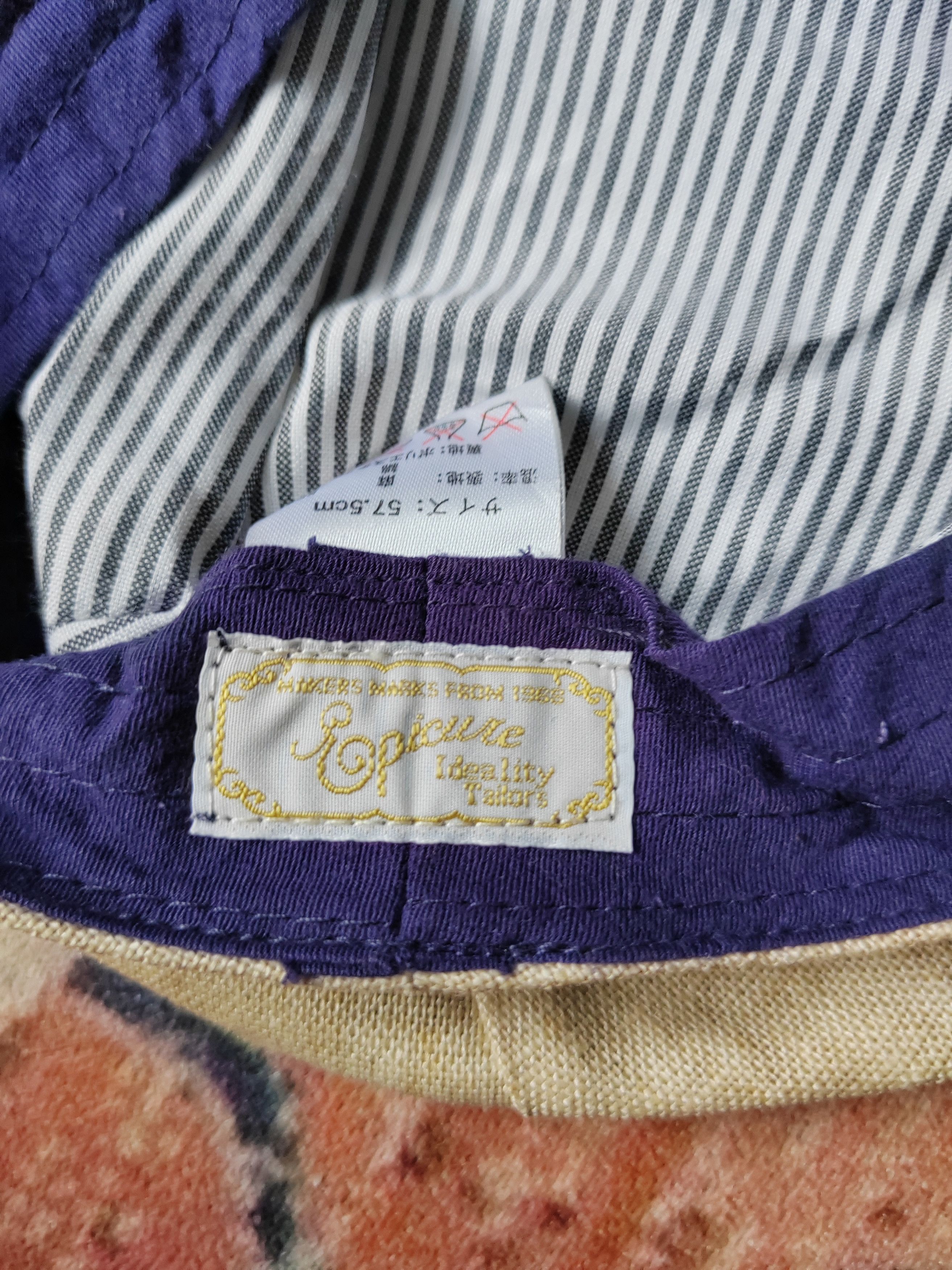 Japanese Brand Vintage Epicure Flat Hat Cap Size ONE SIZE - 6 Thumbnail