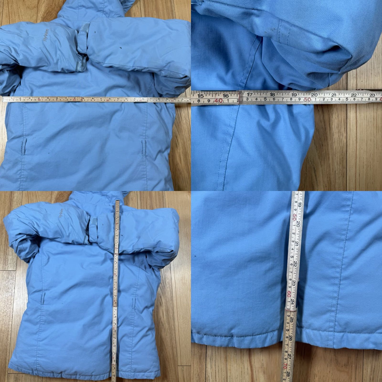 The North Face VINTAGE The North Face Down Jacket Parka Hooded Summit Series Nylon Blue M Mens Size US M / EU 48-50 / 2 - 8 Thumbnail