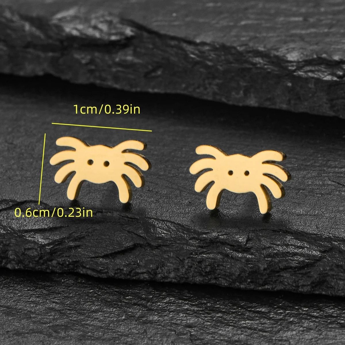 Jewelry Crab Mini Stud Earrings Charm Earring Gift Size ONE SIZE - 2 Thumbnail