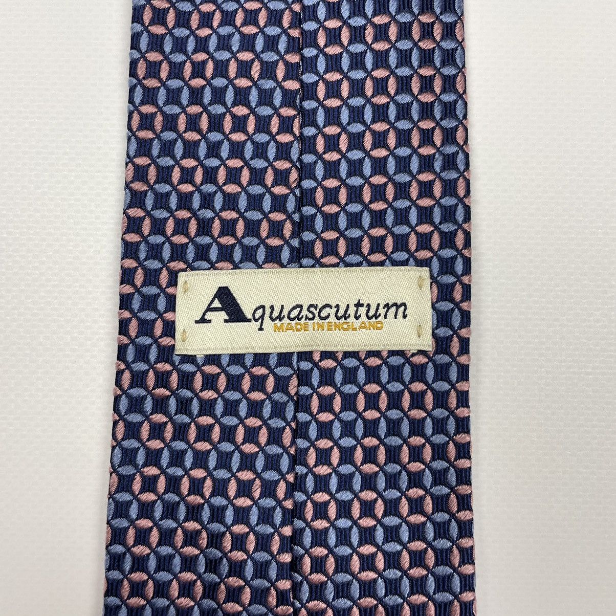 Aquascutum × Vintage Aquascutum All Silk Tie made in England Size ONE SIZE - 4 Thumbnail