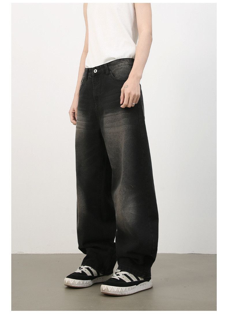 Japanese Brand × Jean American retro wide-leg loose versatile scimitar jeans Size US 32 / EU 48 - 4 Thumbnail