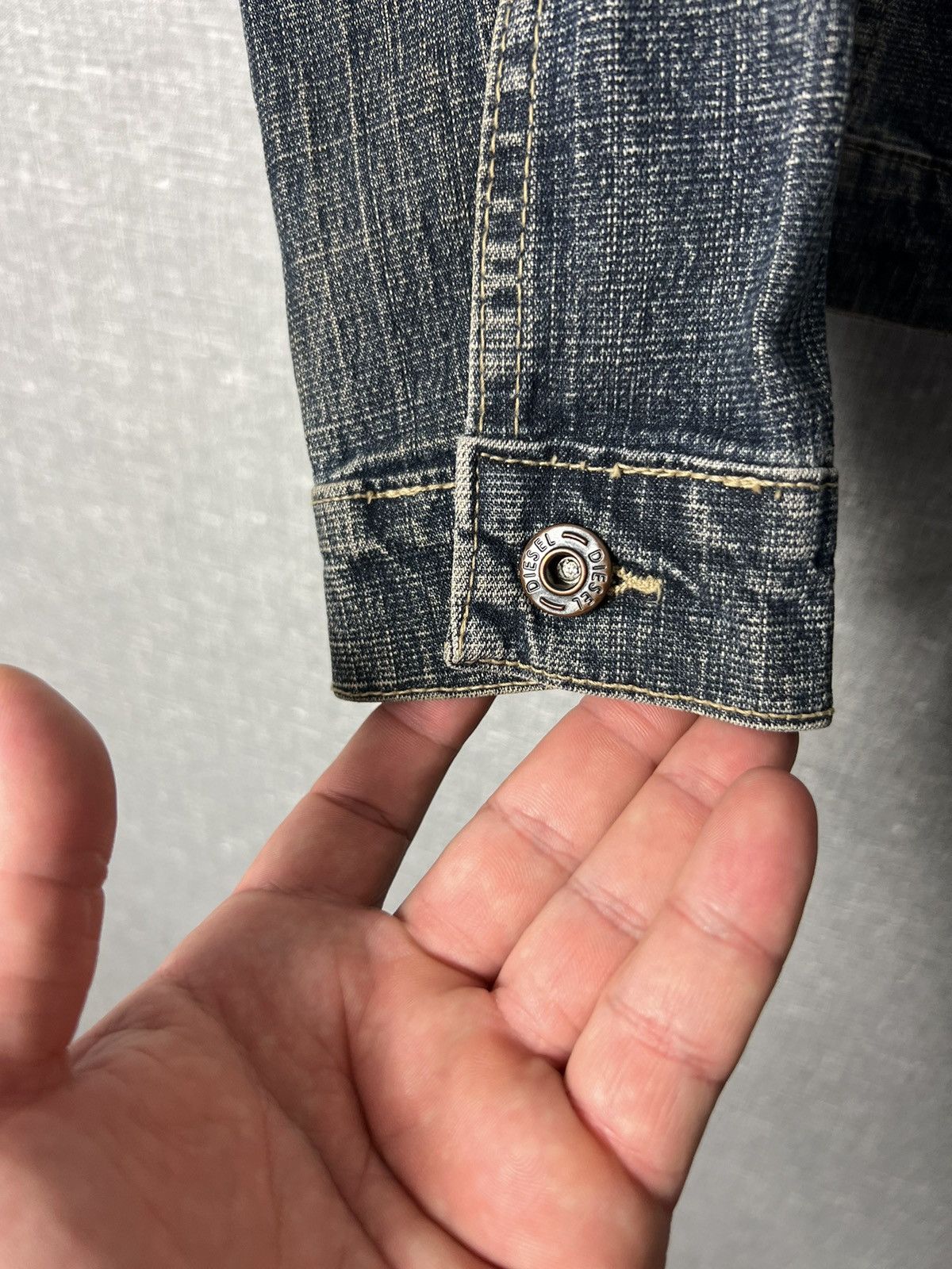 Diesel Rare Vintage Diesel Denim Jacket Women’s Size S Jean Jacket Size S / US 4 / IT 40 - 5 Thumbnail