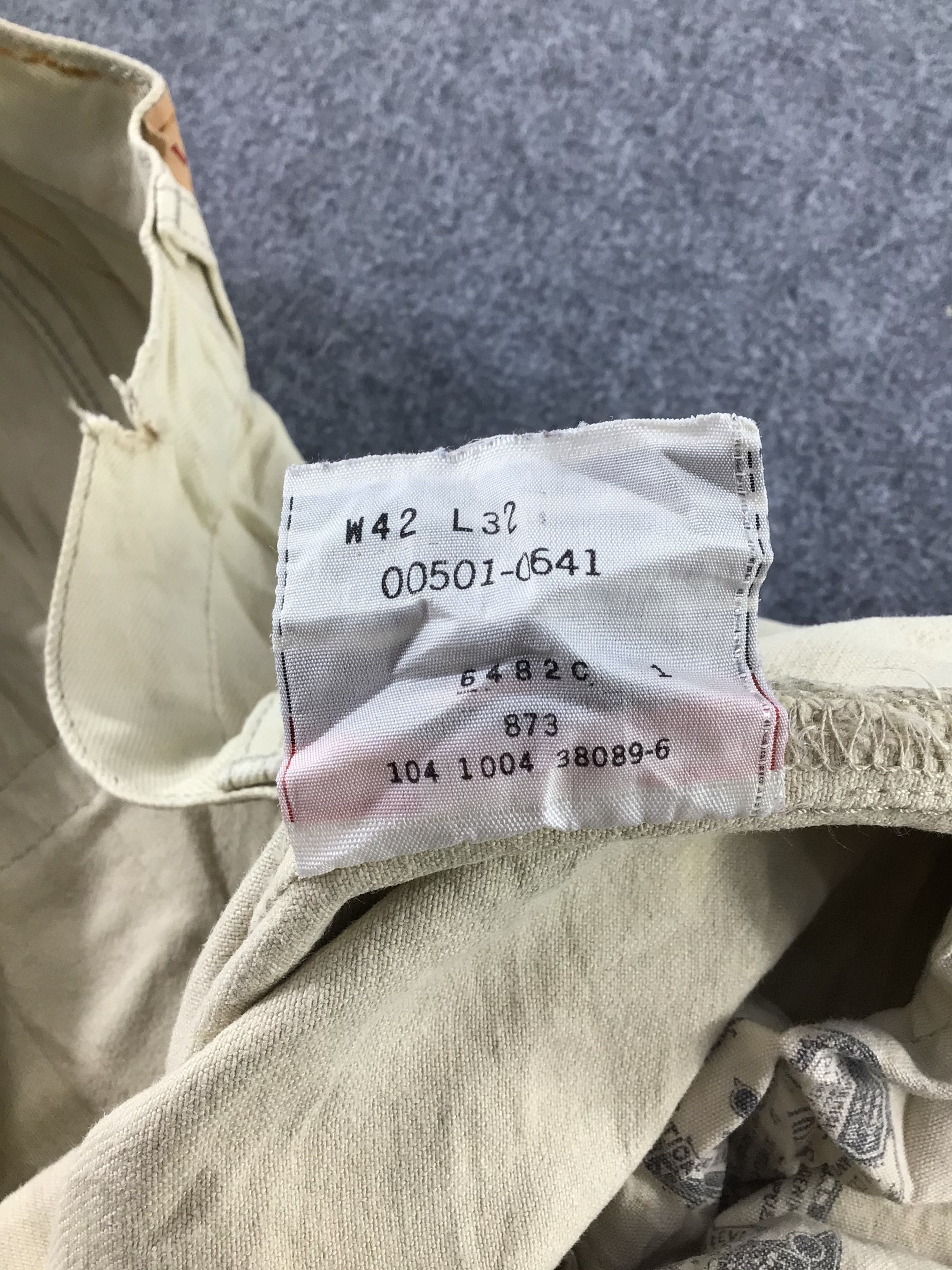 Levi's Vintage 90s Levis 501 Jeans-J751 Size US 43 - 10 Thumbnail