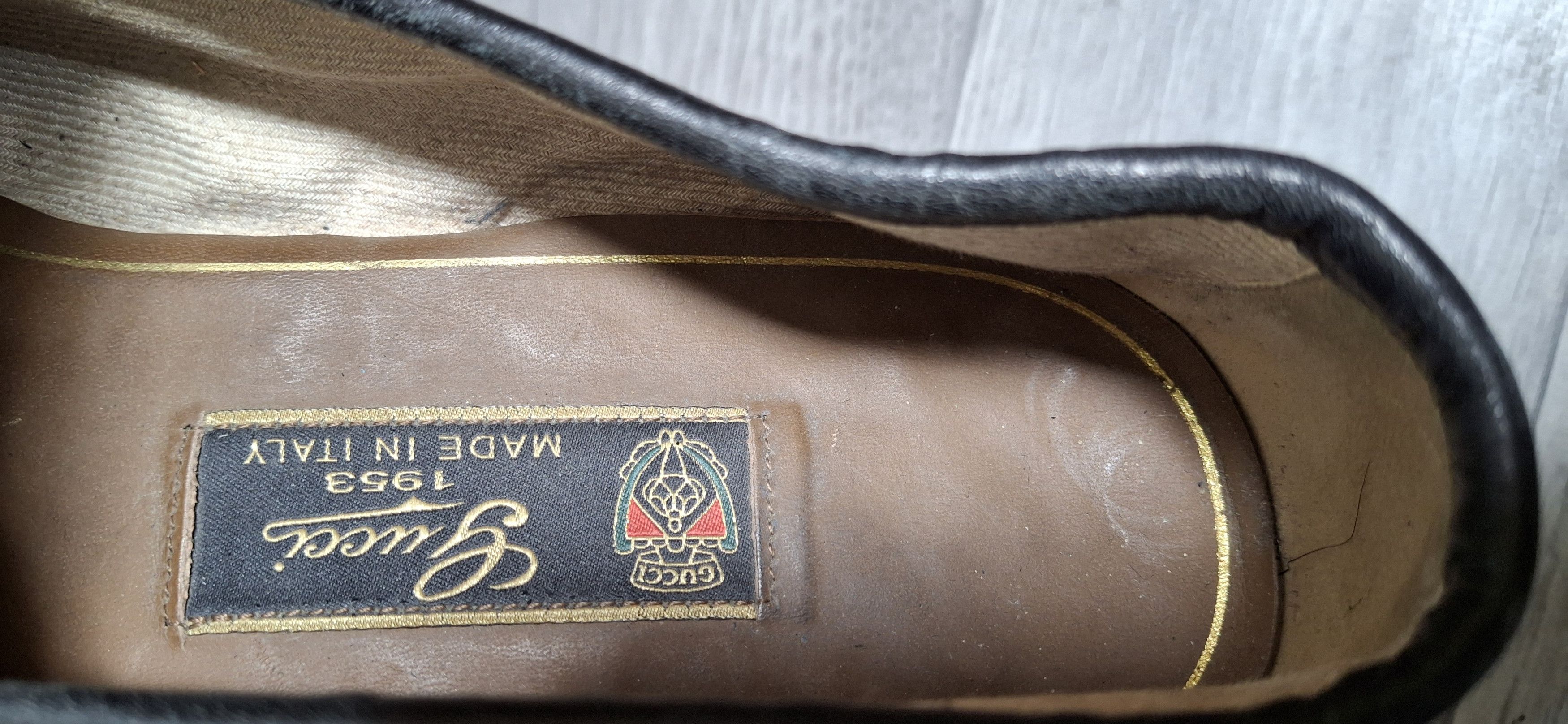 Gucci Gucci 1953 horsebit black leather loafers uk 6.5 Size US 7.5 / EU 40-41 - 10 Thumbnail