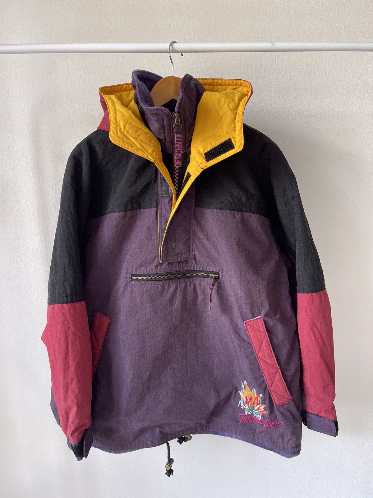 Descente 90s Descente ‘TechnoGear’ Colorblock Ski Anorak Jacket Size US L / EU 52-54 / 3 - 4 Thumbnail