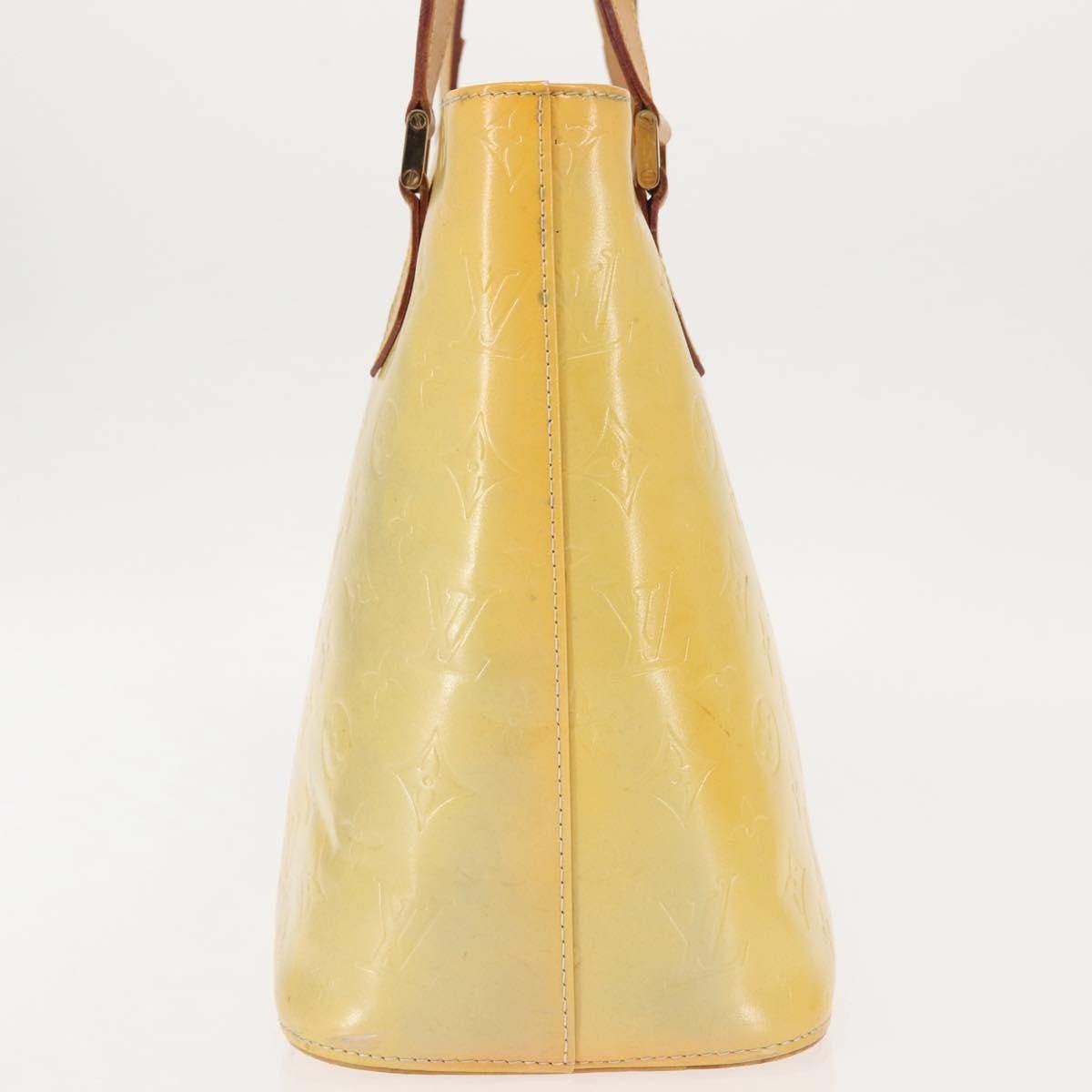 Louis Vuitton LOUIS VUITTON Monogram Vernis Houston Hand Bag Gris M91053 Size ONE SIZE - 4 Thumbnail