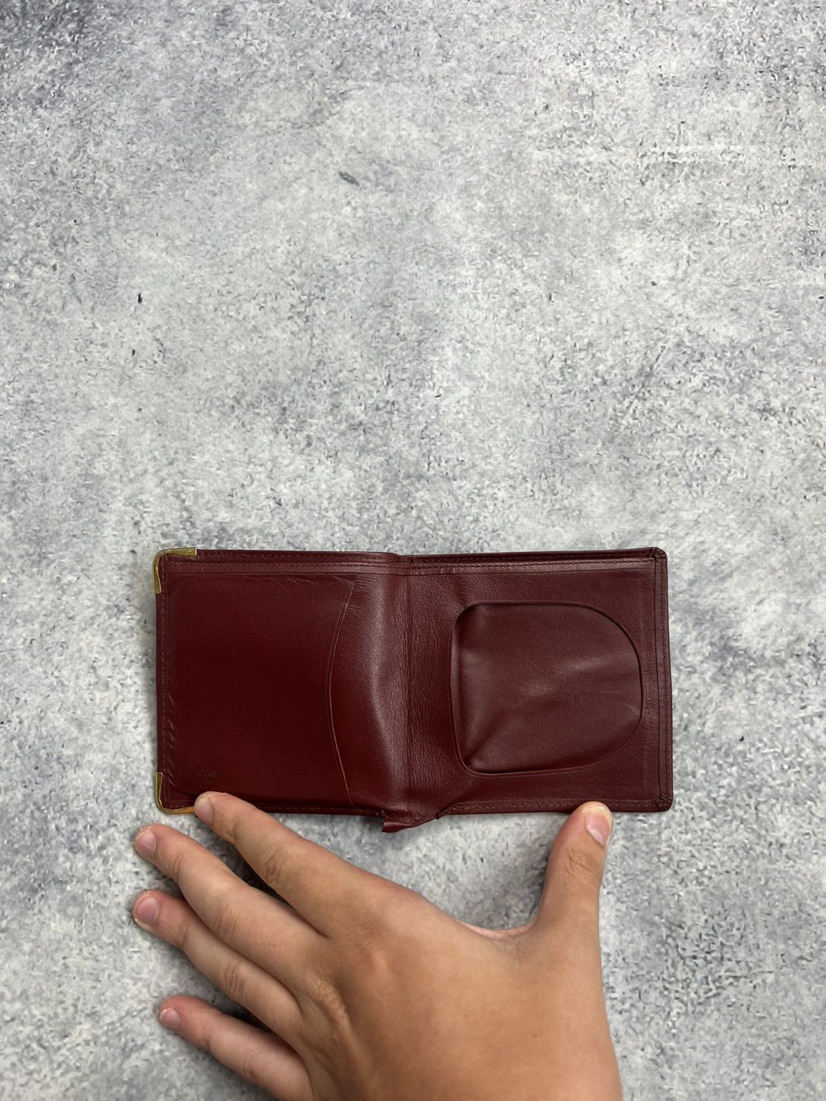 Cartier Cartier vintage must de Cartier burgundy wallet Size ONE SIZE - 4 Thumbnail