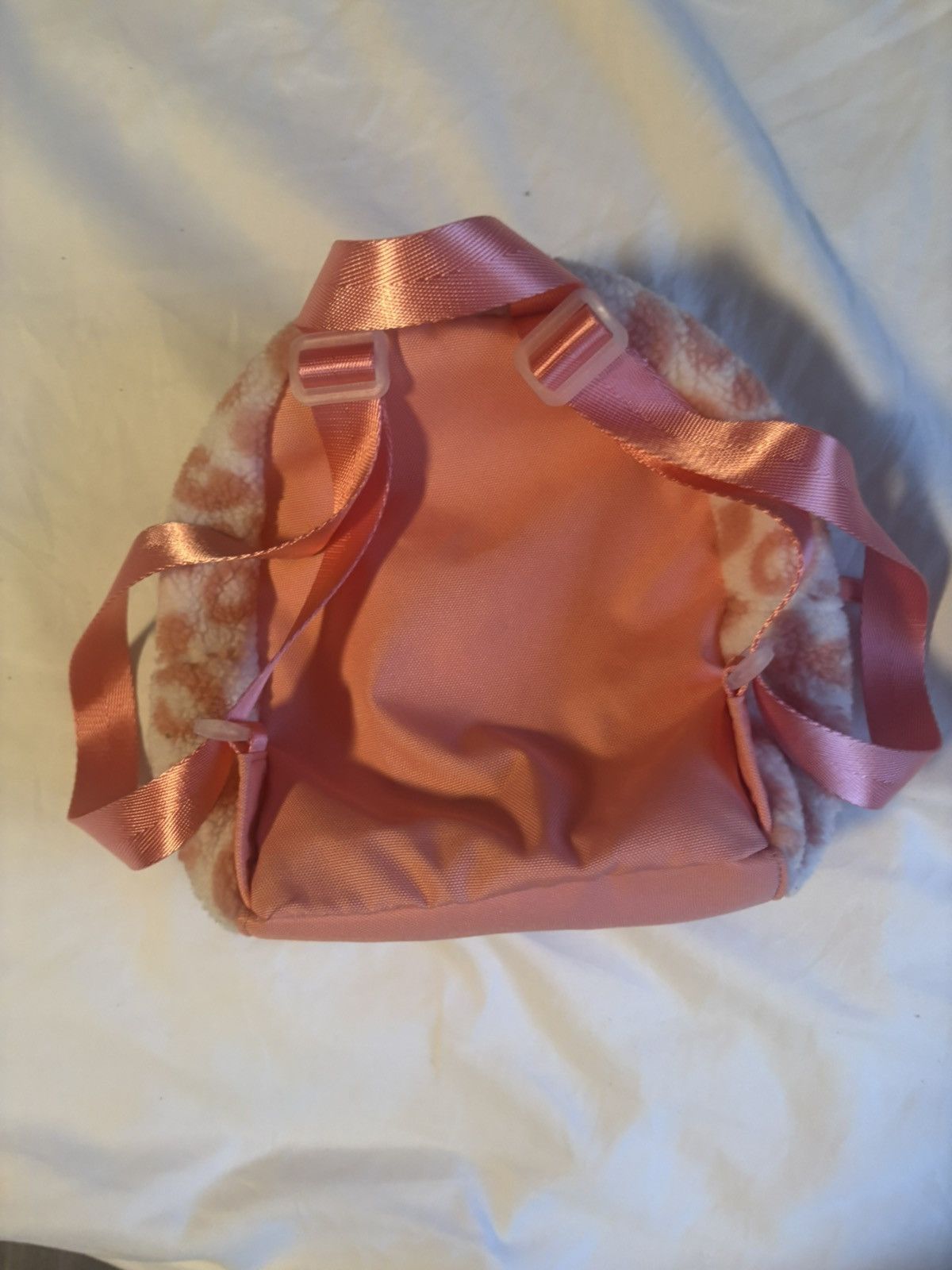 Other Animal Print Backpack with Ears Fleece AdjustableStrap Small Size ONE SIZE - 5 Thumbnail