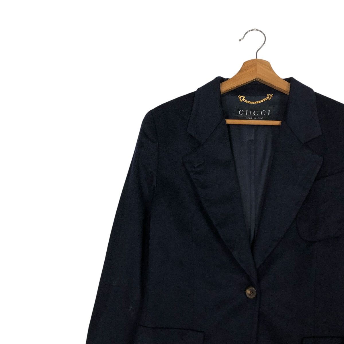 Gucci 🔥RICH BLACK COATS GUCCI MADE IN ITALY Size S / US 4 / IT 40 - 9 Thumbnail