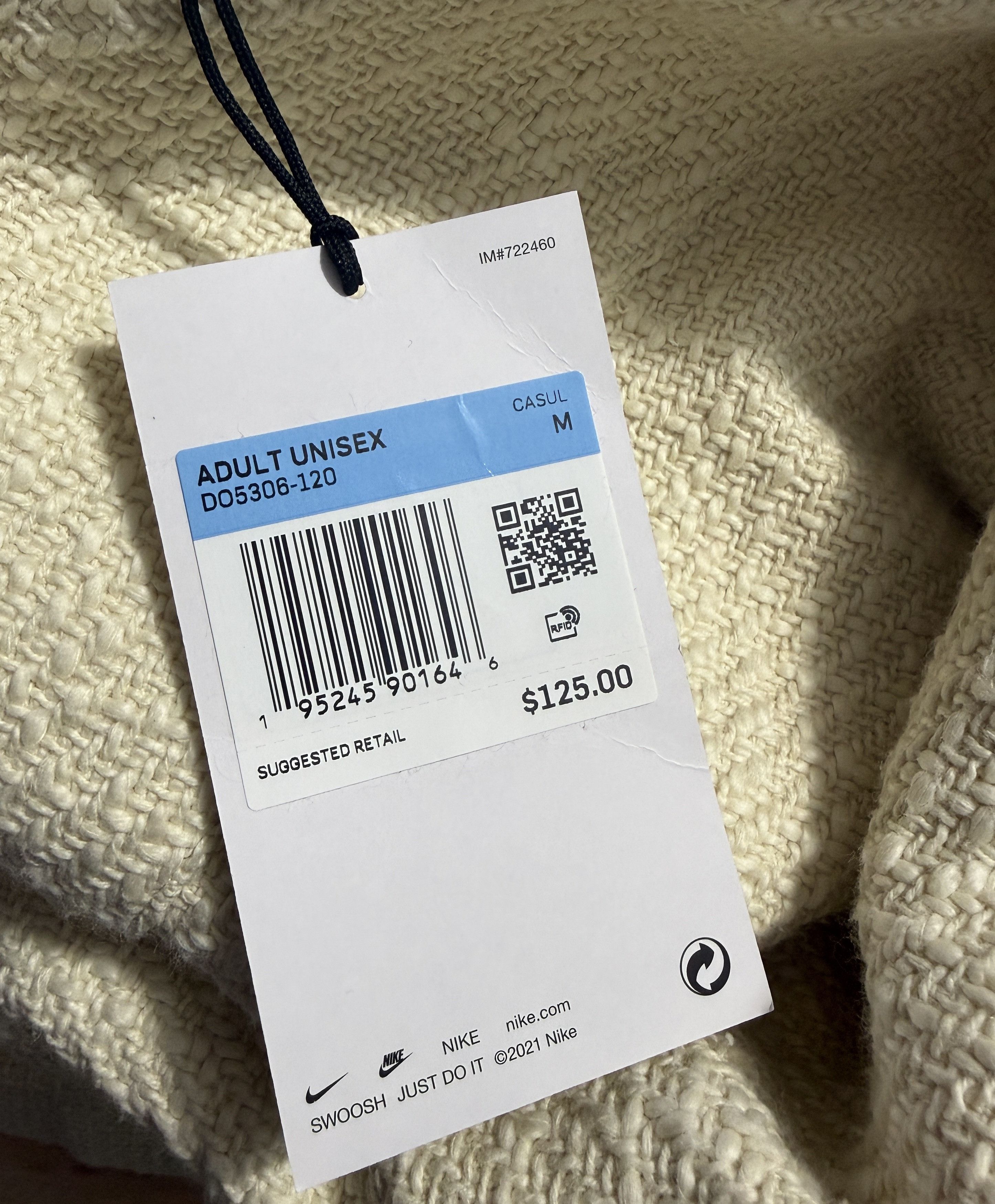 Nike × Stussy NIKE X STUSSY SWEATSHIRT HOODIE NRG BEIGE DO5306-120 M Size US M / EU 48-50 / 2 - 4 Thumbnail